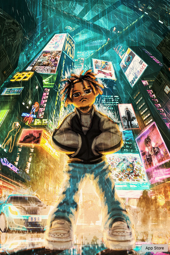 Juice WRLD Art Poster