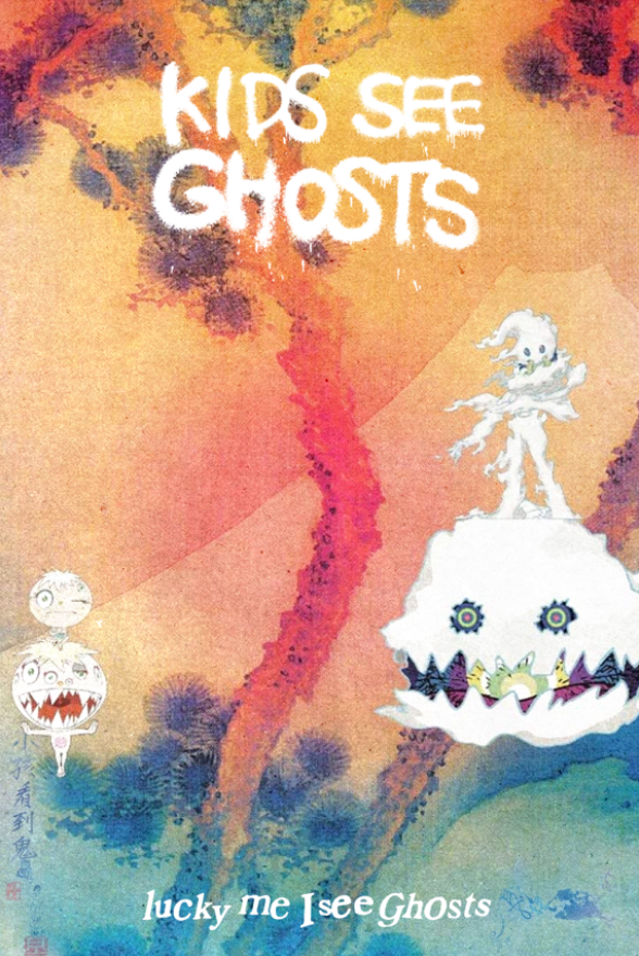 Poster Kanye Kids See Ghosts, Kanye West Poster Prints