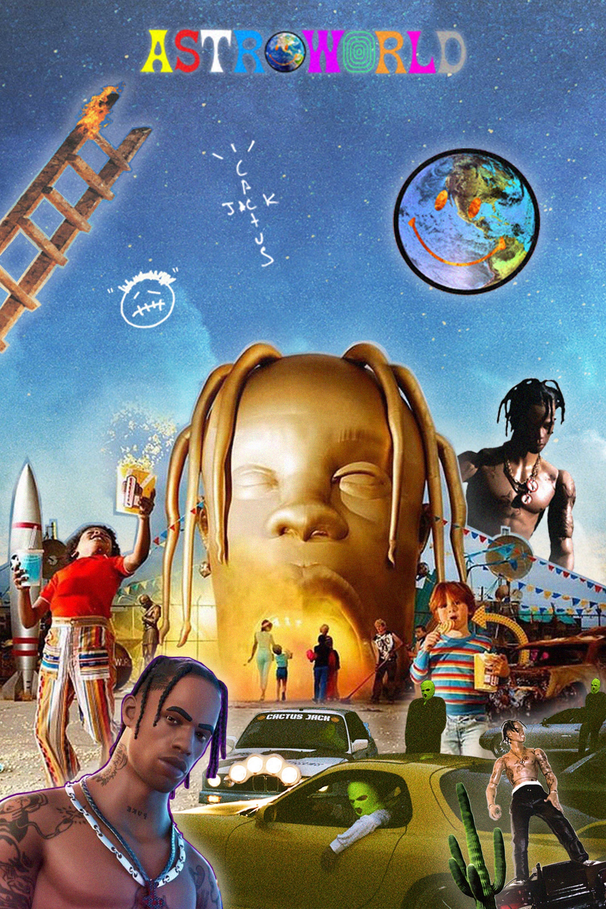 Travis Scott 'Astroworld Reanimated' Poster – Posters Plug
