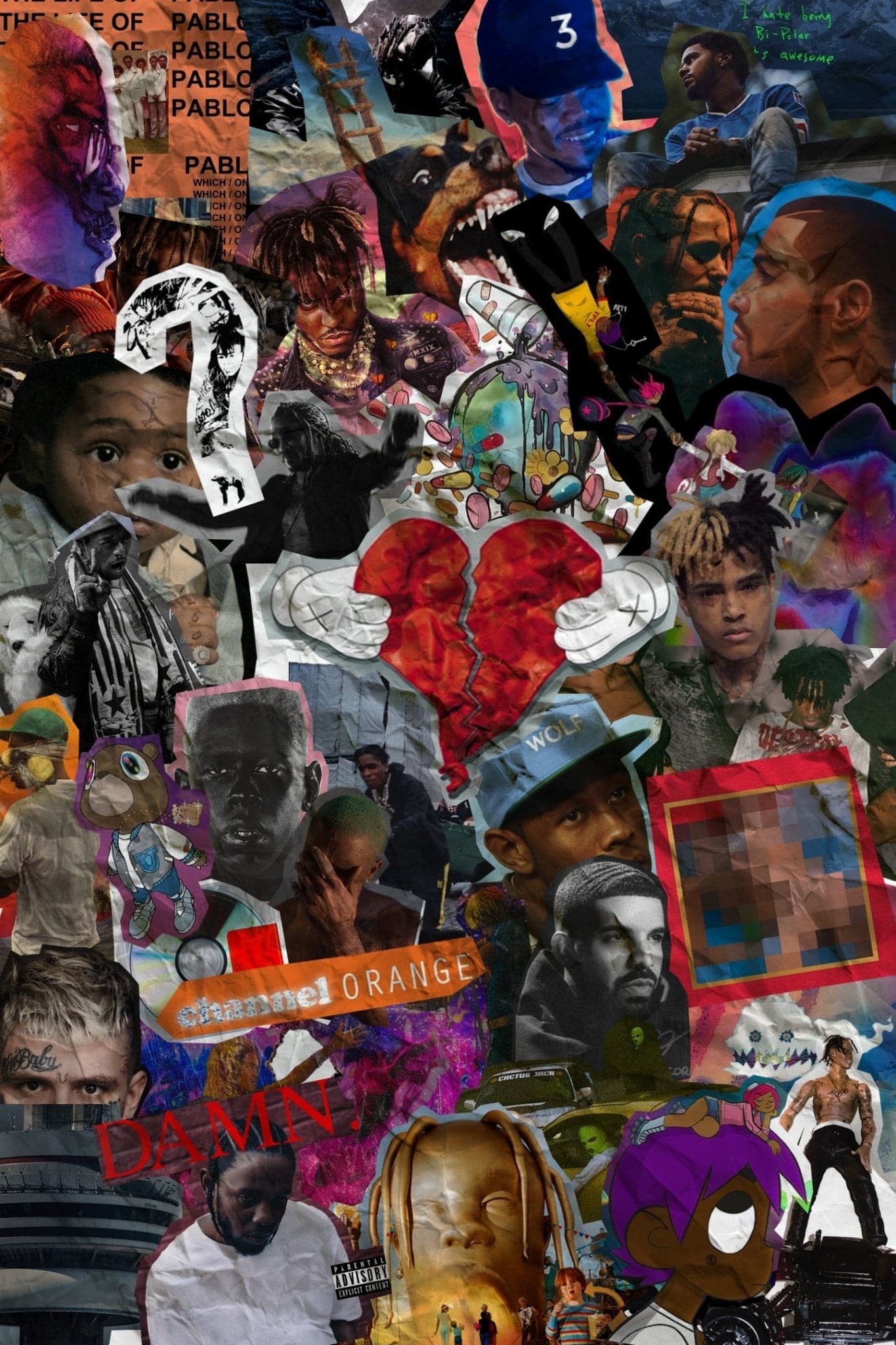 All Rap x HipHop ‘Album Scrapbook’ Poster