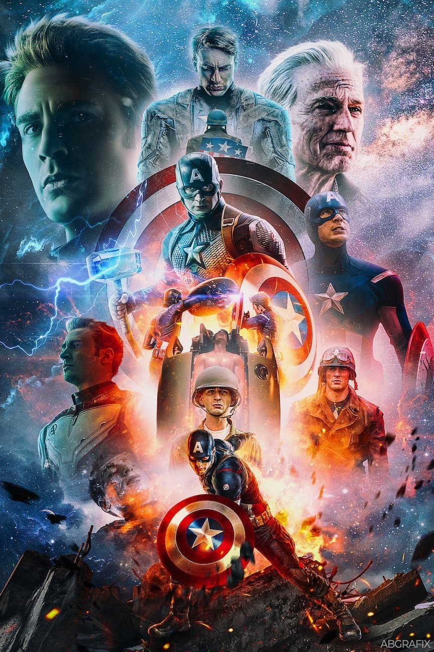 Avengers Endgame Marvel Studios Framed Movie Poster. 24x36 Framed poster on  a black frame. Made in USA.
