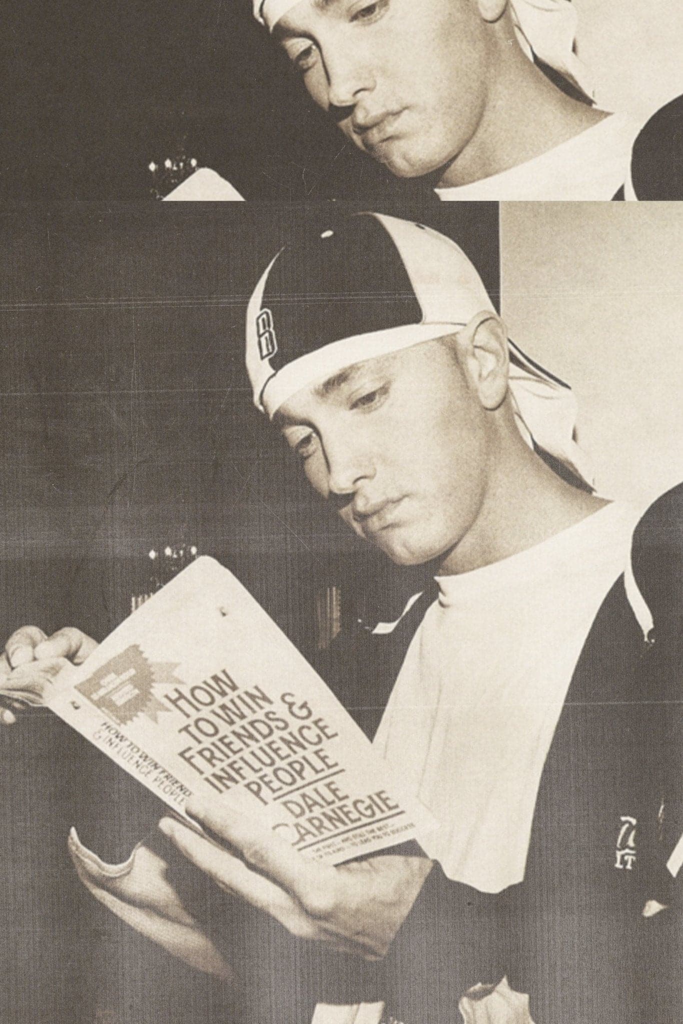 Eminem 'B&W 90s Vintage' Poster – Posters Plug