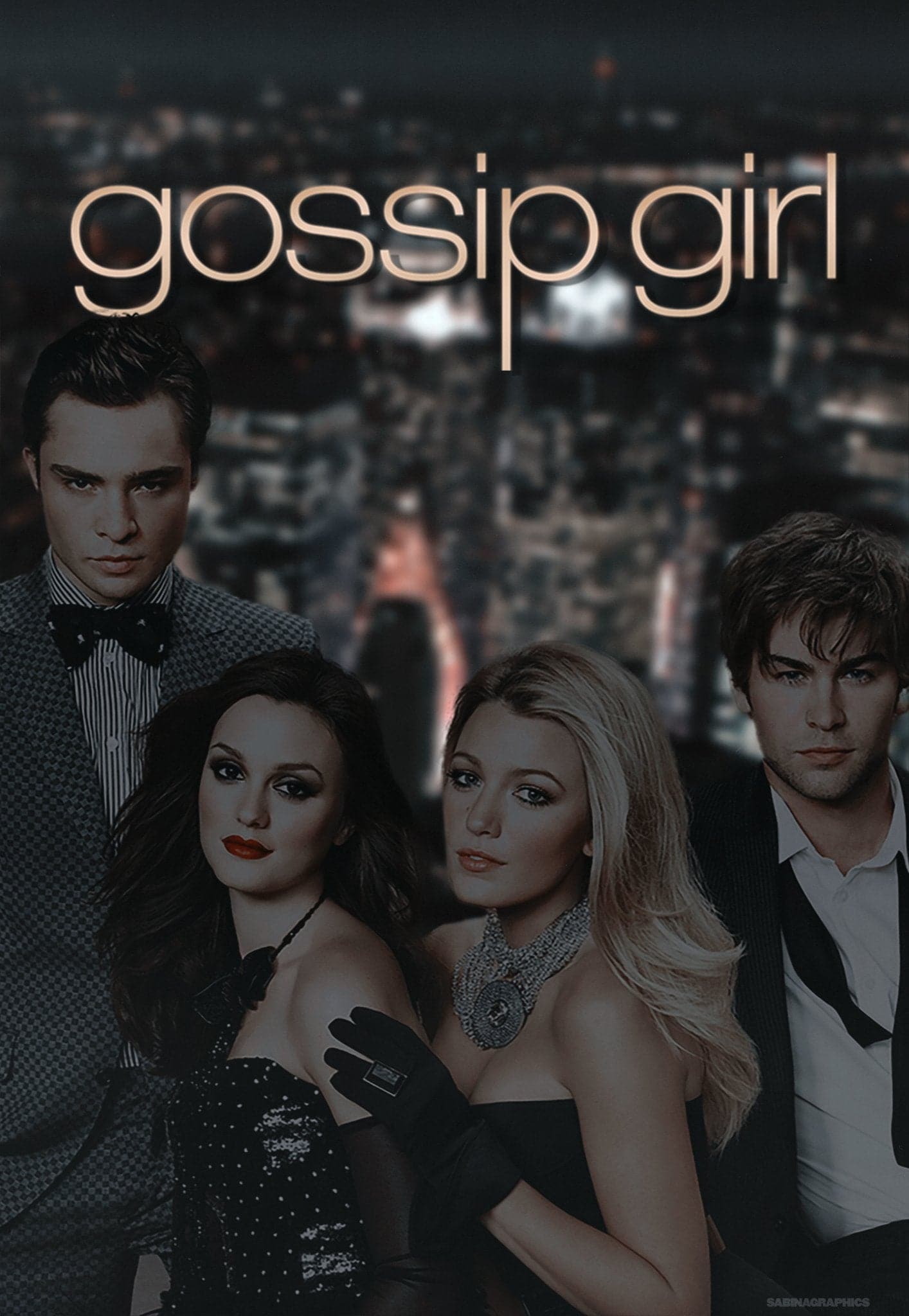 Gossip Girl Room Decor, Gossip Girl Posters, Kraft Wall Pictures