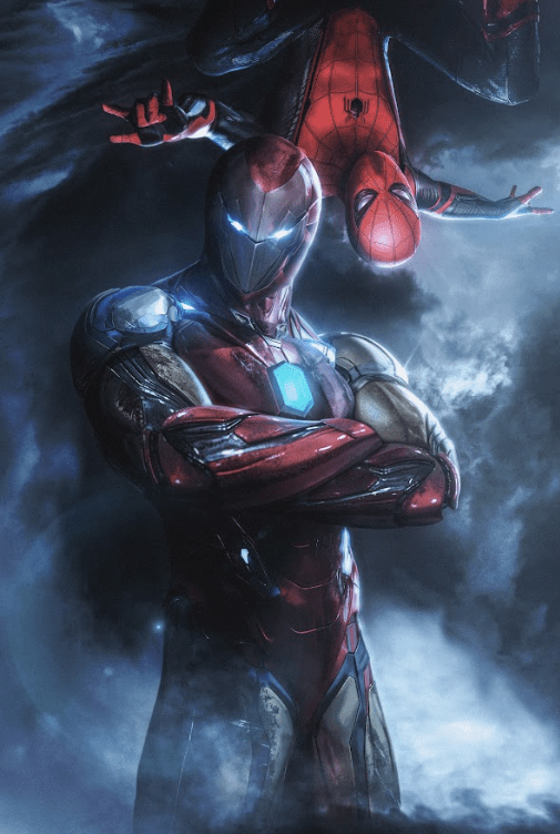 Iron man and discount spiderman