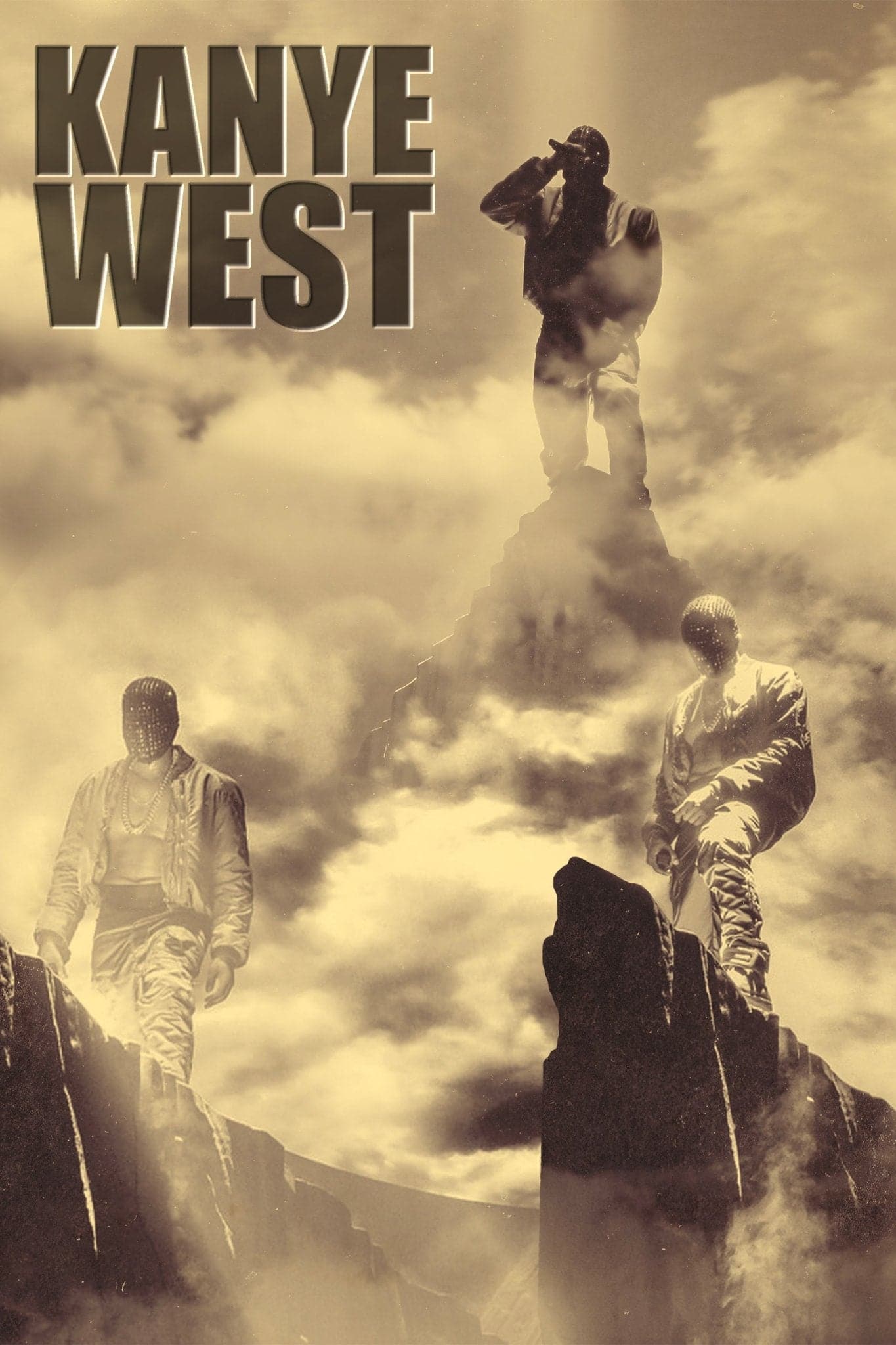 Kanye 'Mountain Top' Poster – Posters Plug