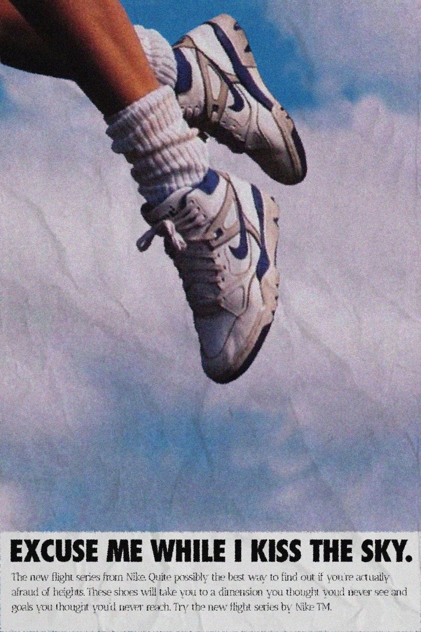 Nike Shoes âFlyingâ Poster â Posters Plug
