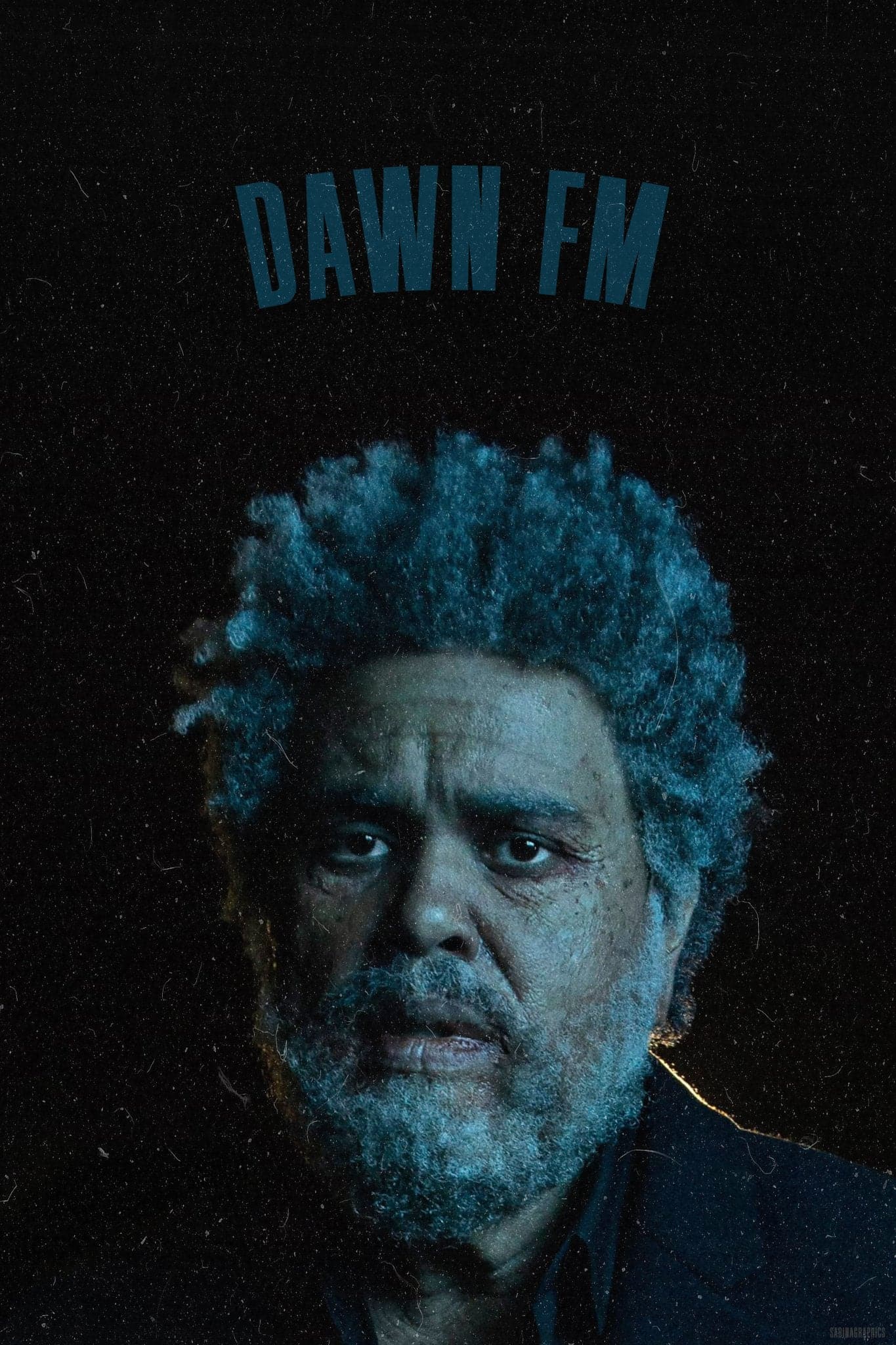 The Weeknd Dawn FM Poster Poster