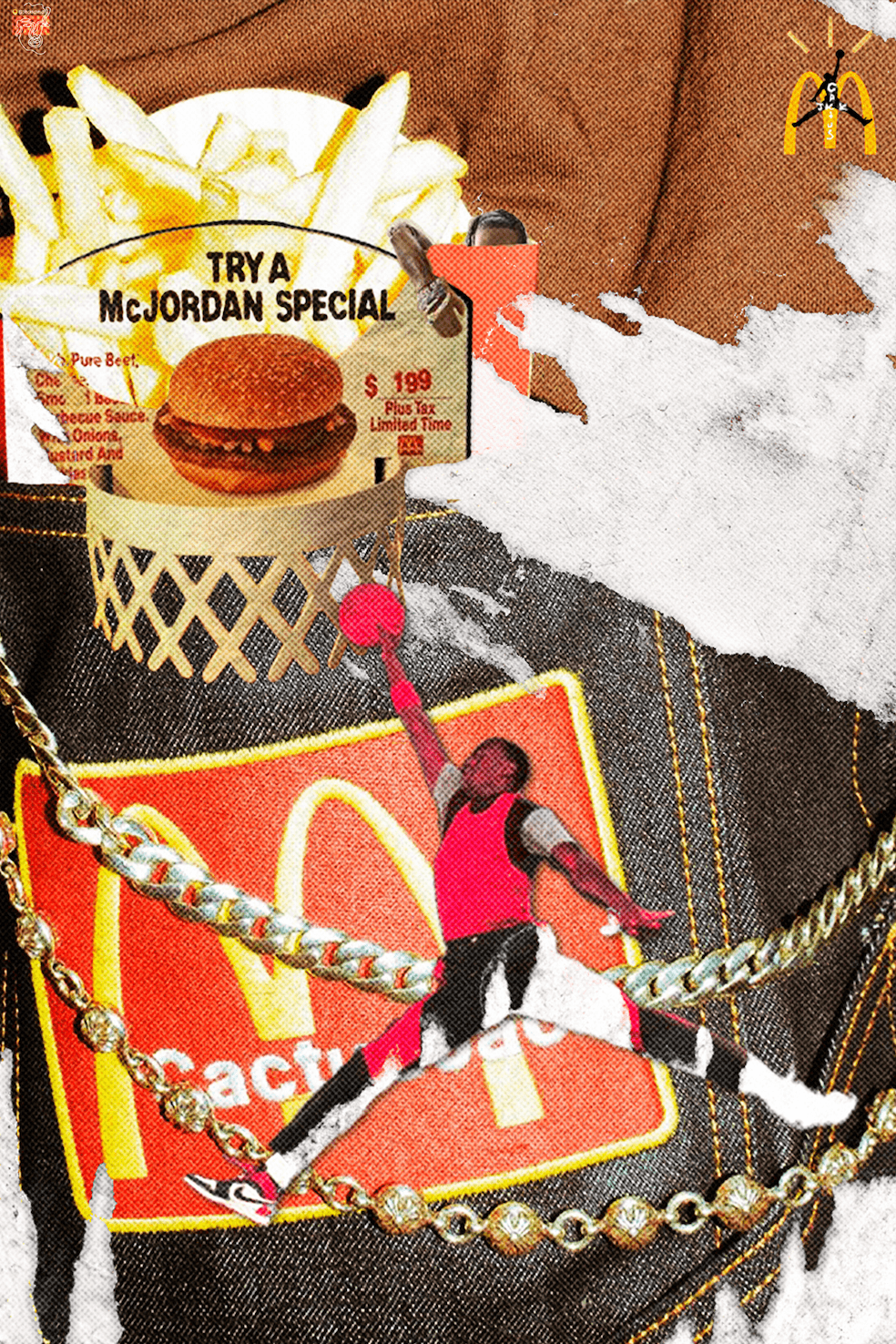 Jordan shop x mcdonalds