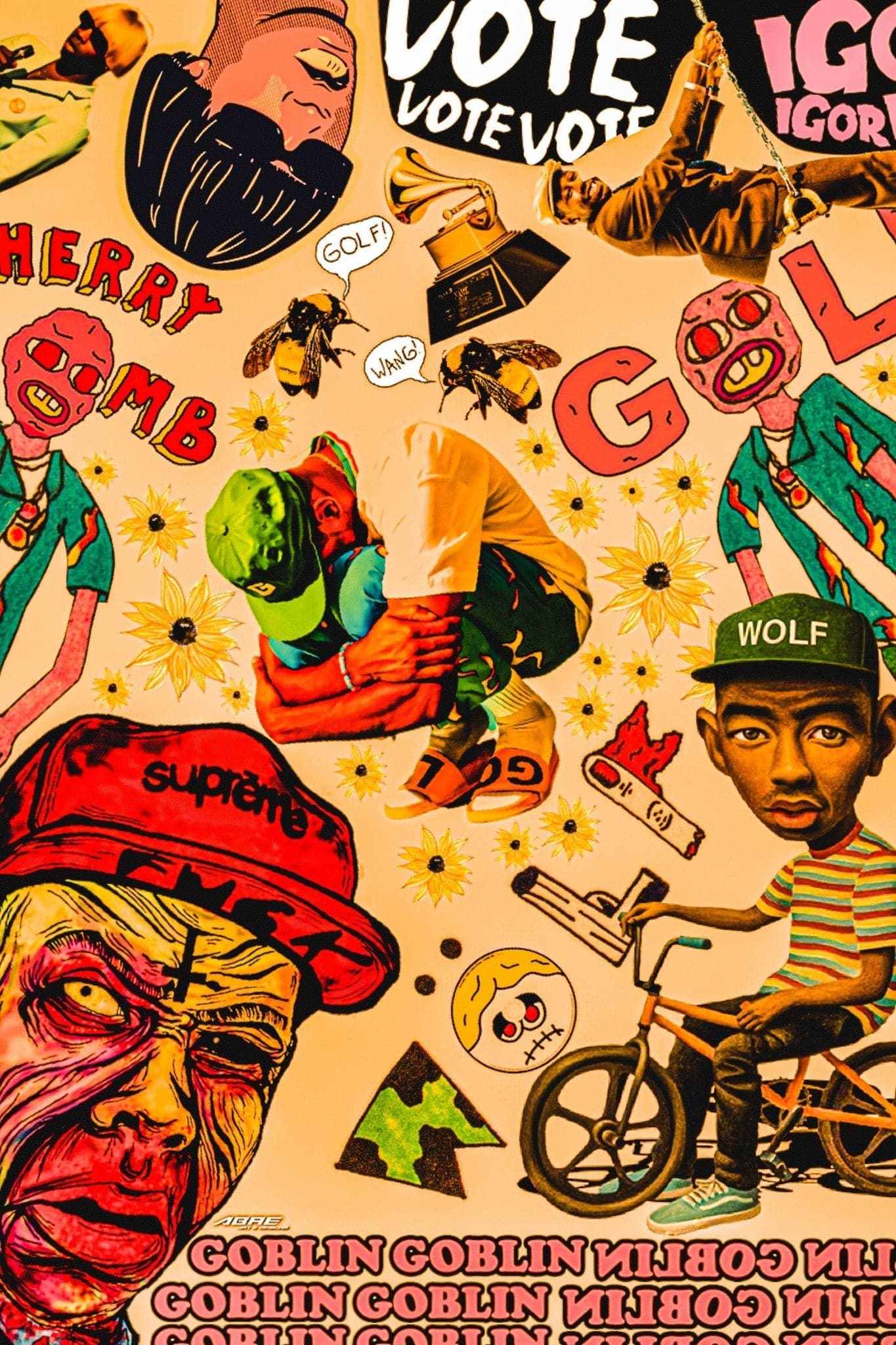 Tyler The Creator 'Tribute Collage' Poster – Posters Plug