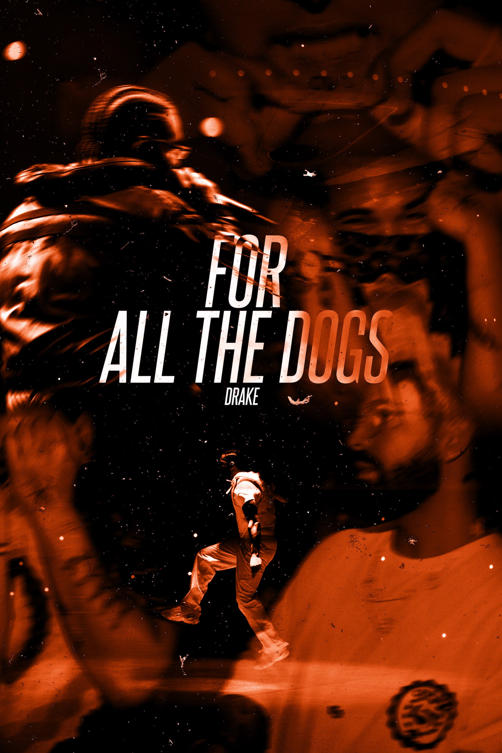 Drake 'For All The Dogs On Stage' Poster