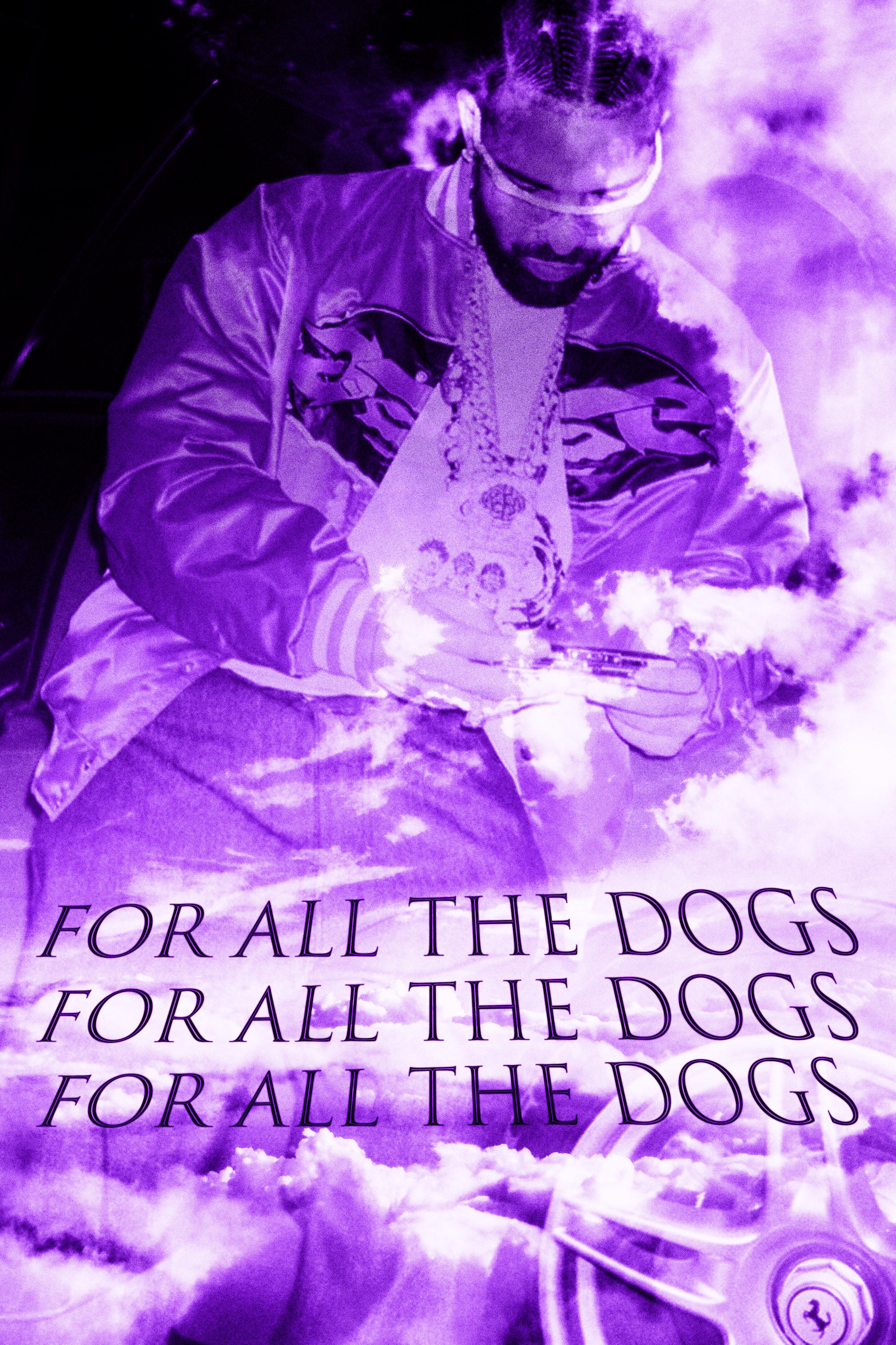 Drake 'For All The Dogs Stacked' Poster
