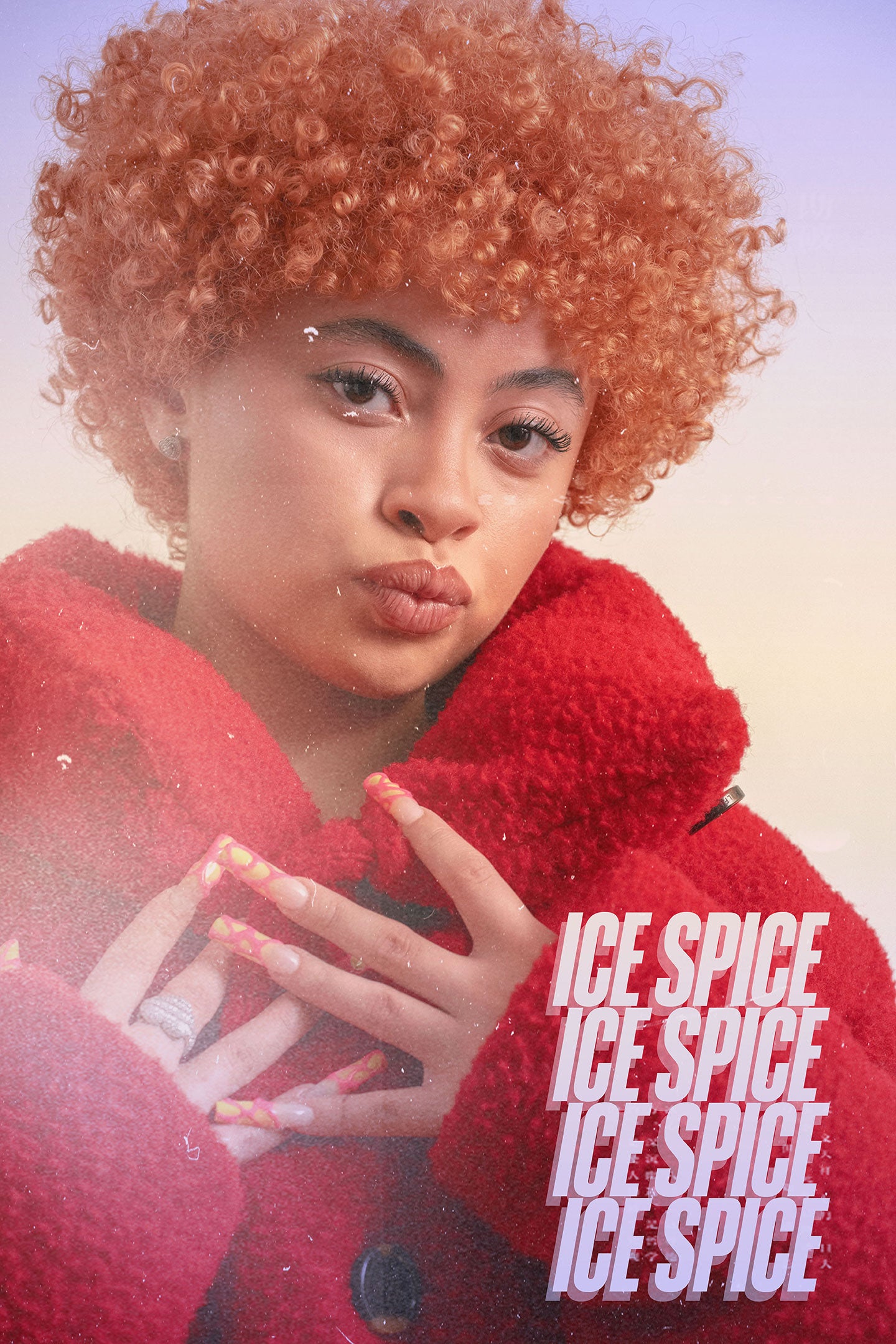 Ice Spice 'Red Tech' Poster