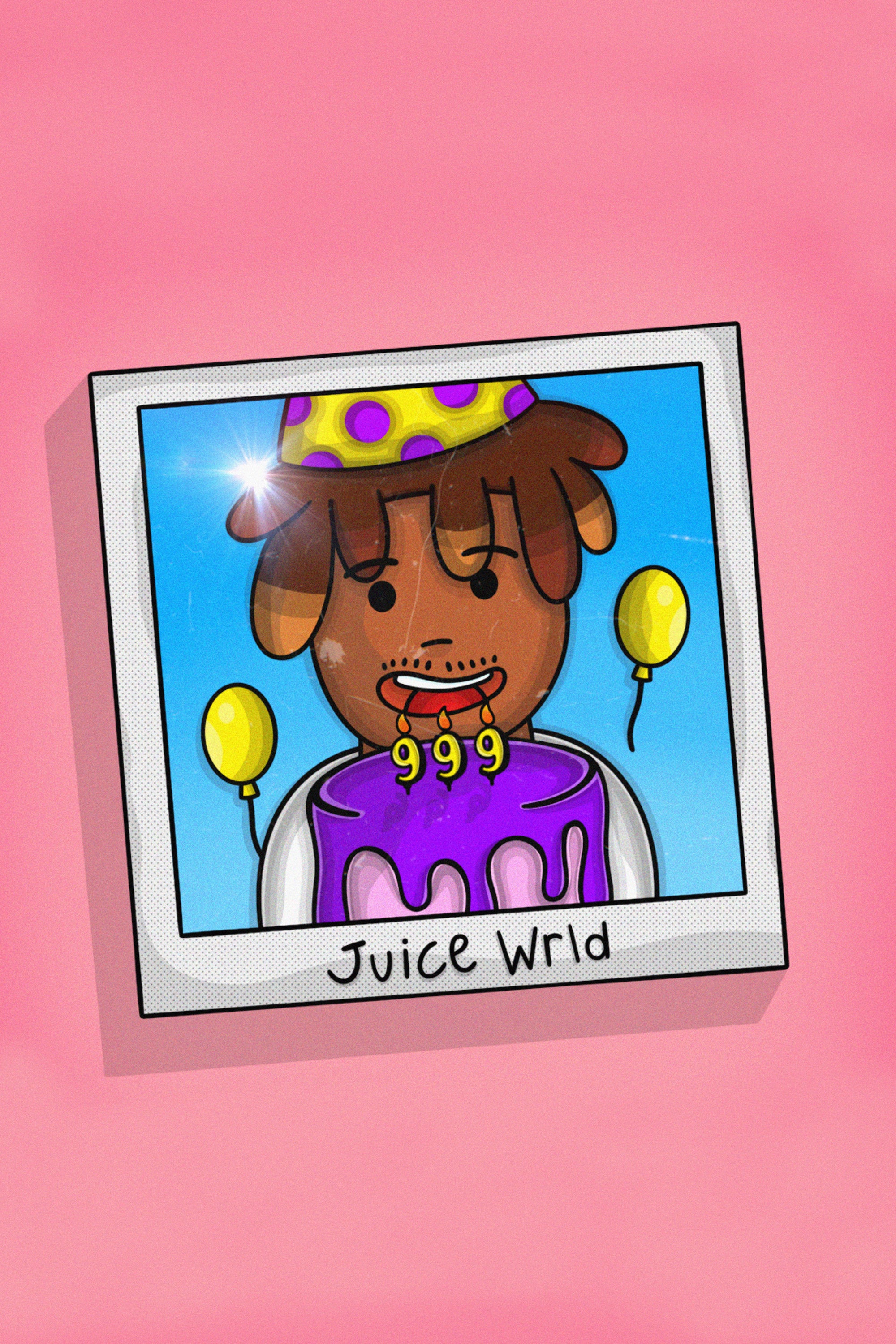 Juice Wrld 'Birthday Juice' Poster