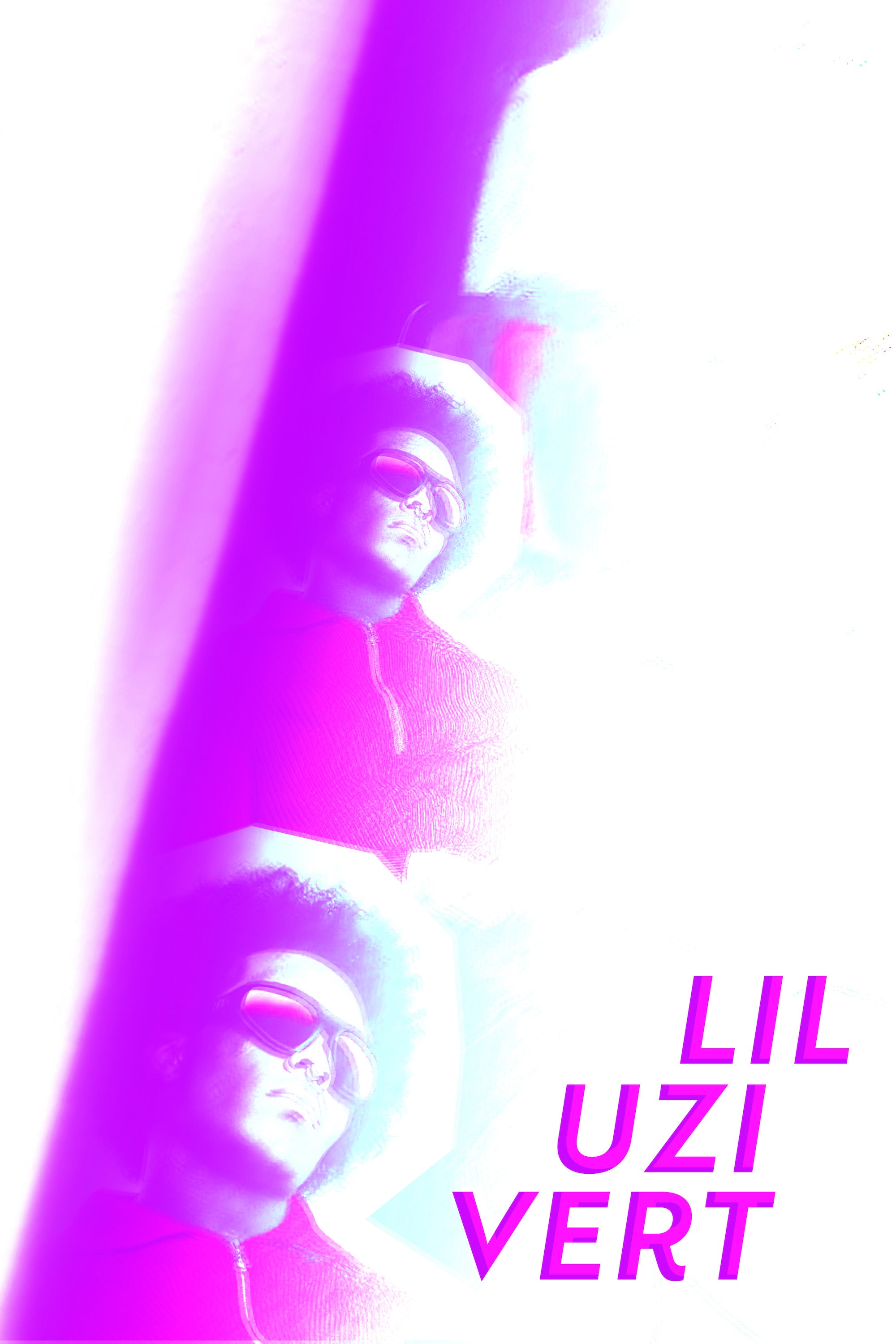 Lil Uzi Vert 'Purple Blur' Poster