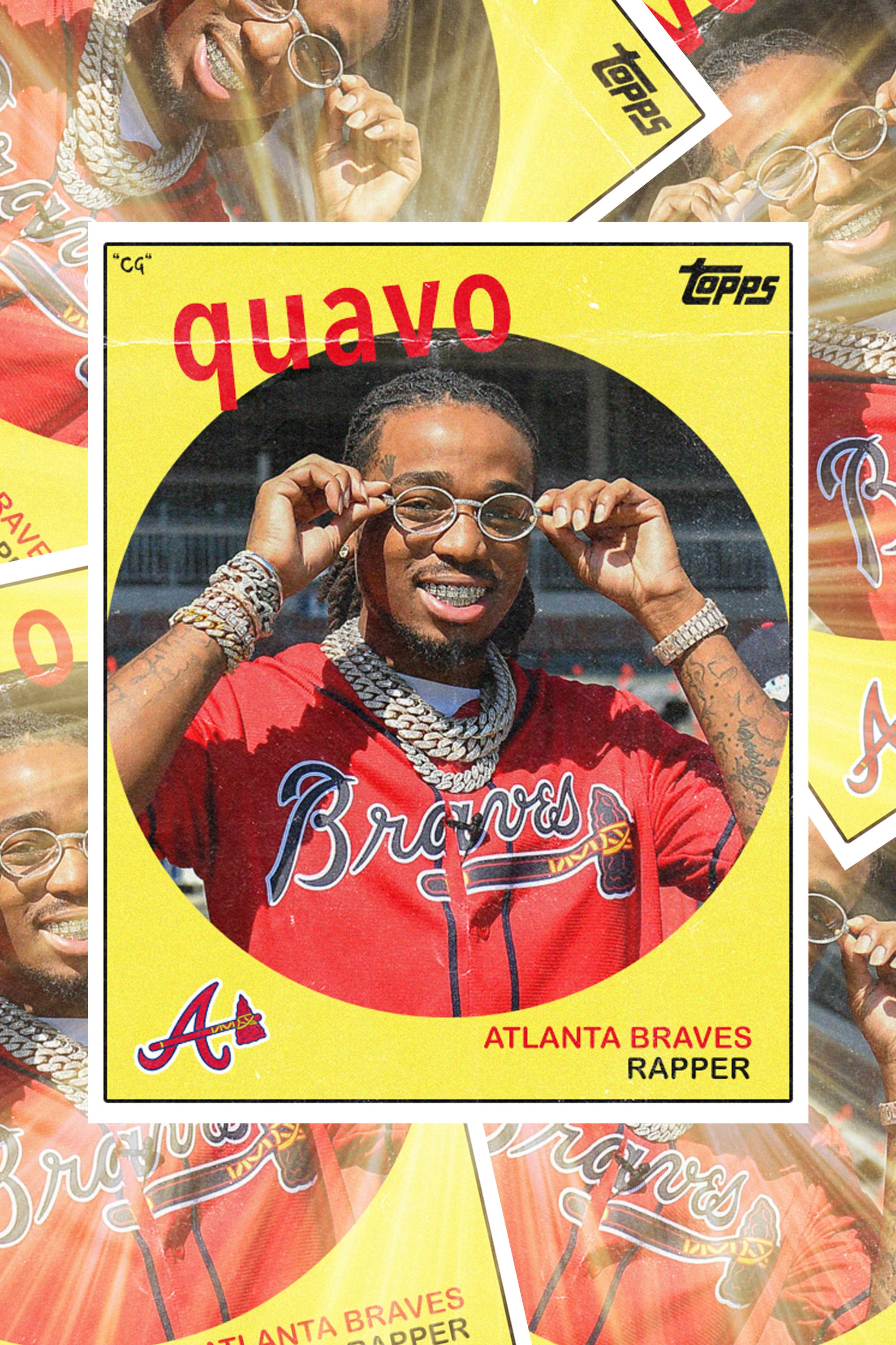 Quavo 'Baseball Card' Poster