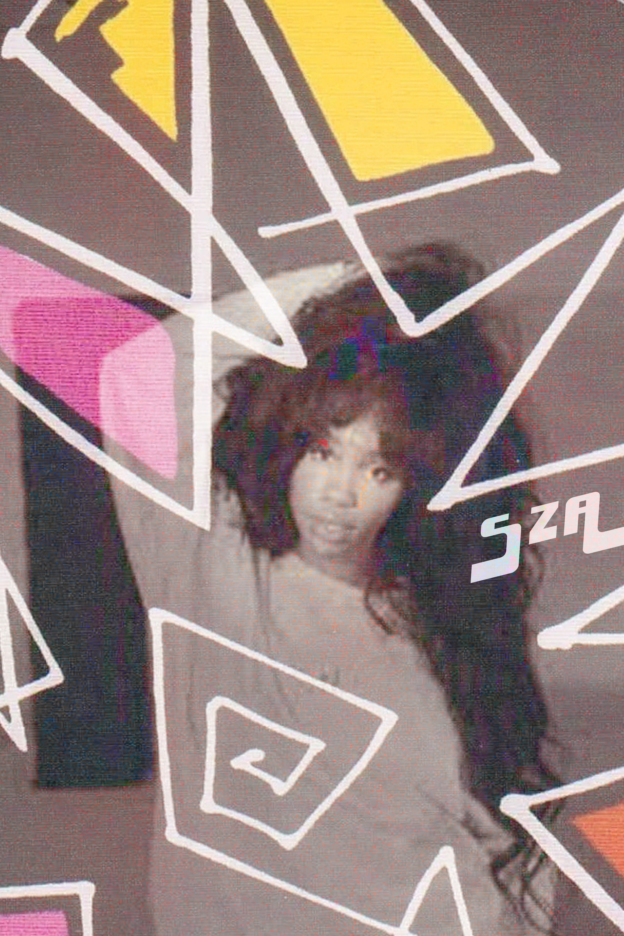 SZA 'Blurred Vision' Poster