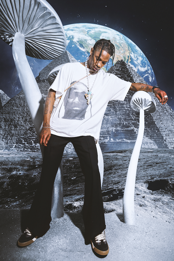 Travis Scott 'To The Moon Utopia' Poster