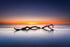 Sunset On Coast Landscape Poster