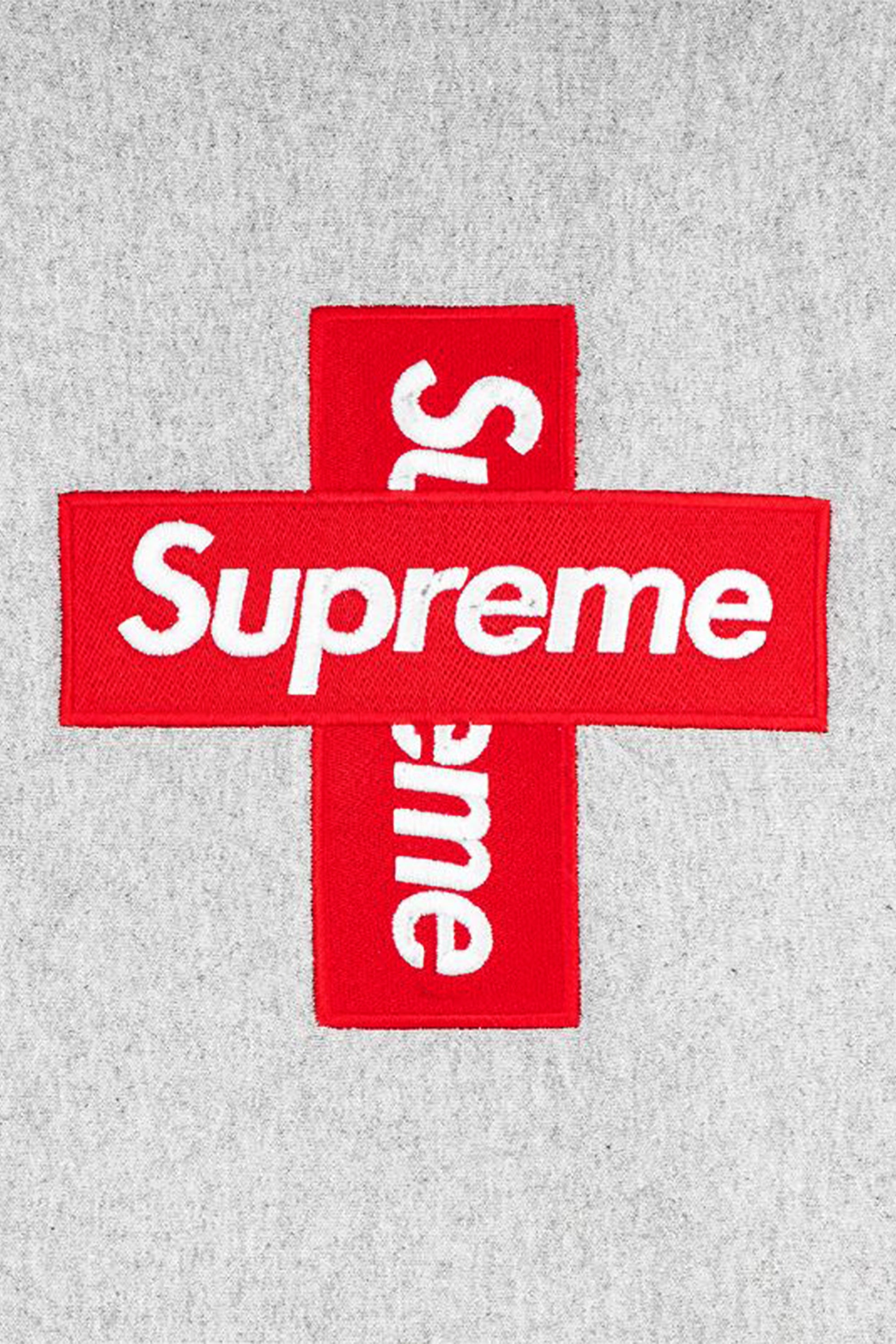 Supreme 'Logo Cross" Poster