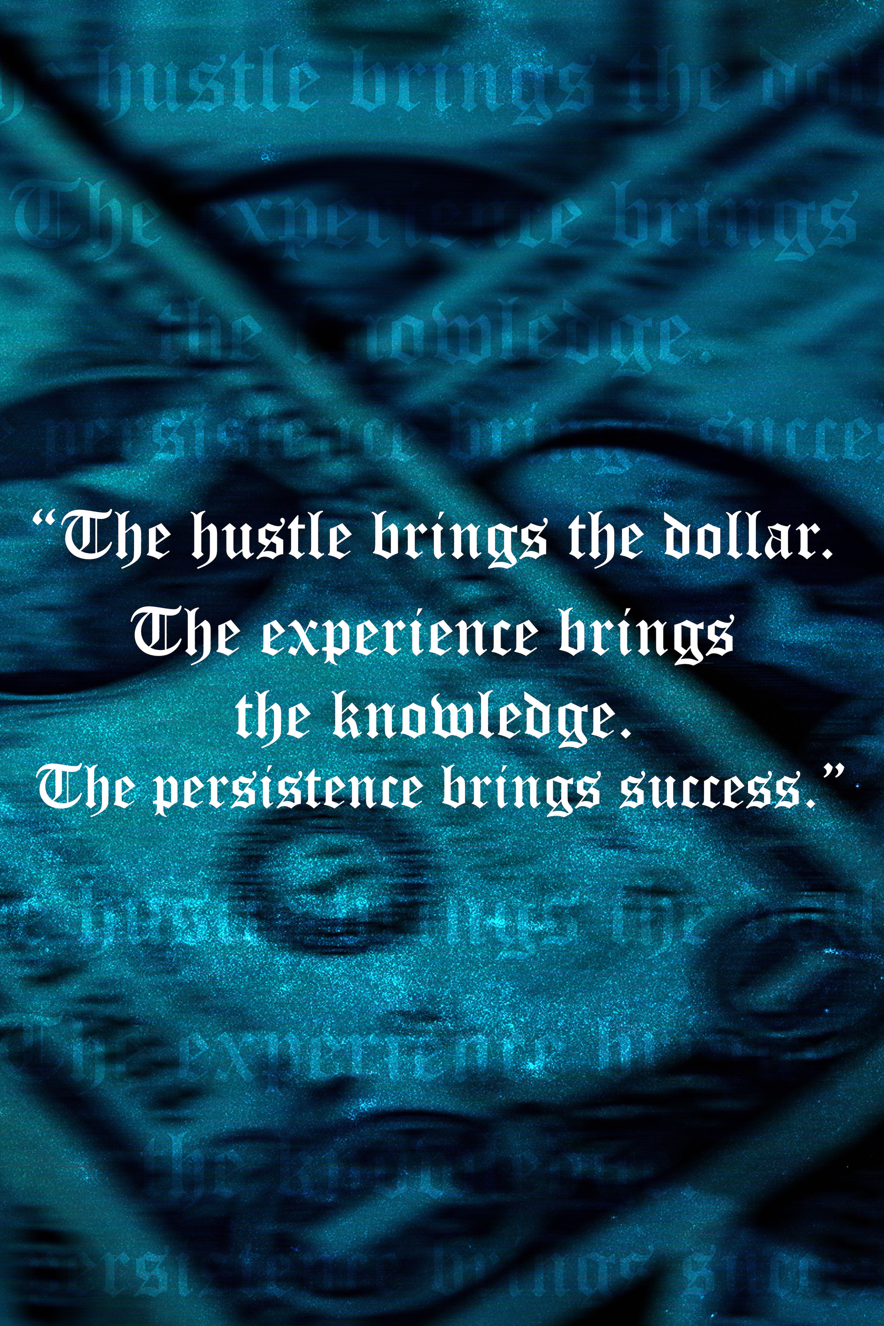 The Hustle Brings the Dollar Poster