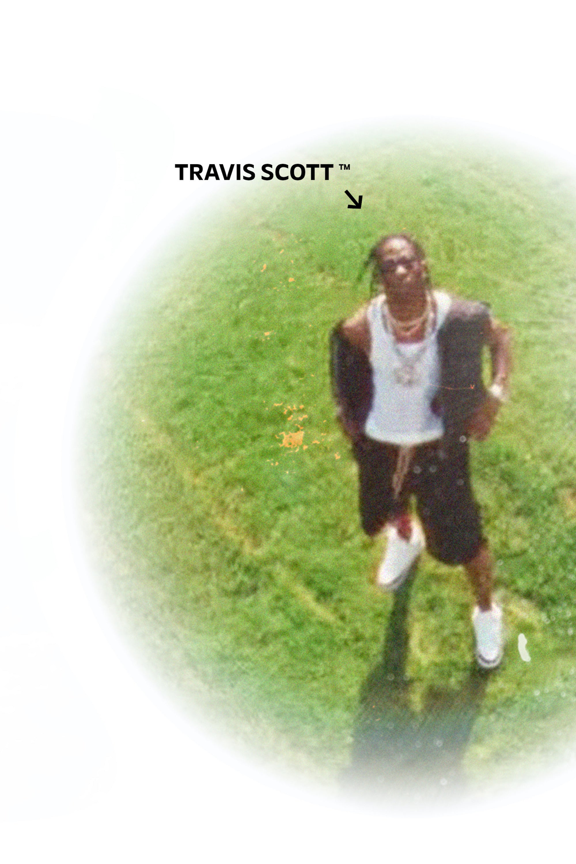 Travis Scott 'Blurred Vision' Poster