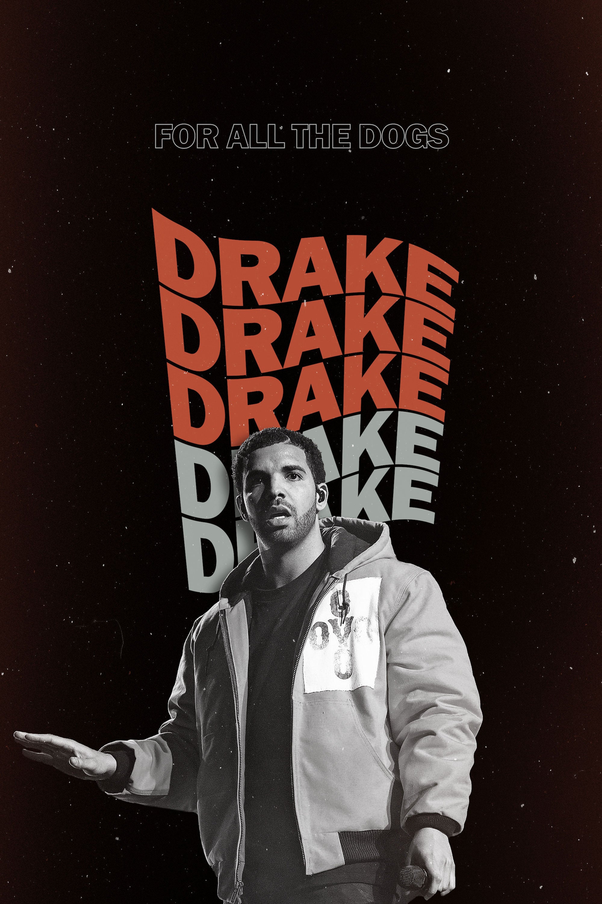 Drake 'For All The Dogs Starcrossed' Poster