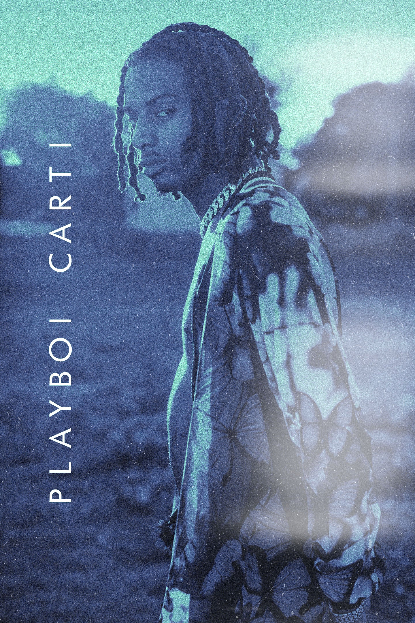 Playboi Carti 'Blue In The Face' Poster