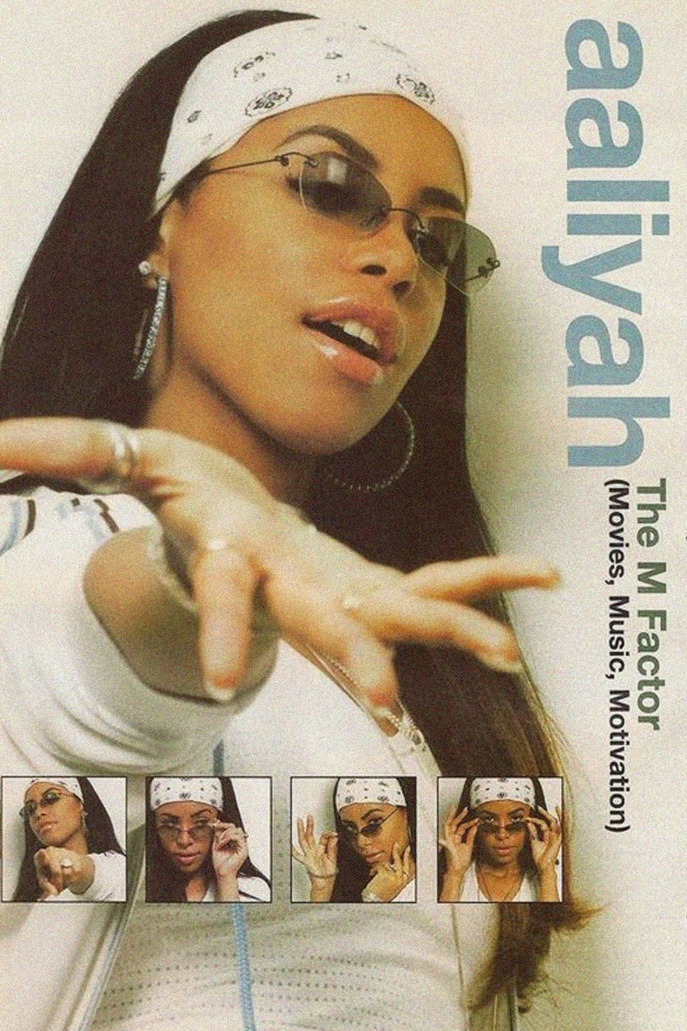 Aaliyah 'The M Factor' Poster - Posters Plug