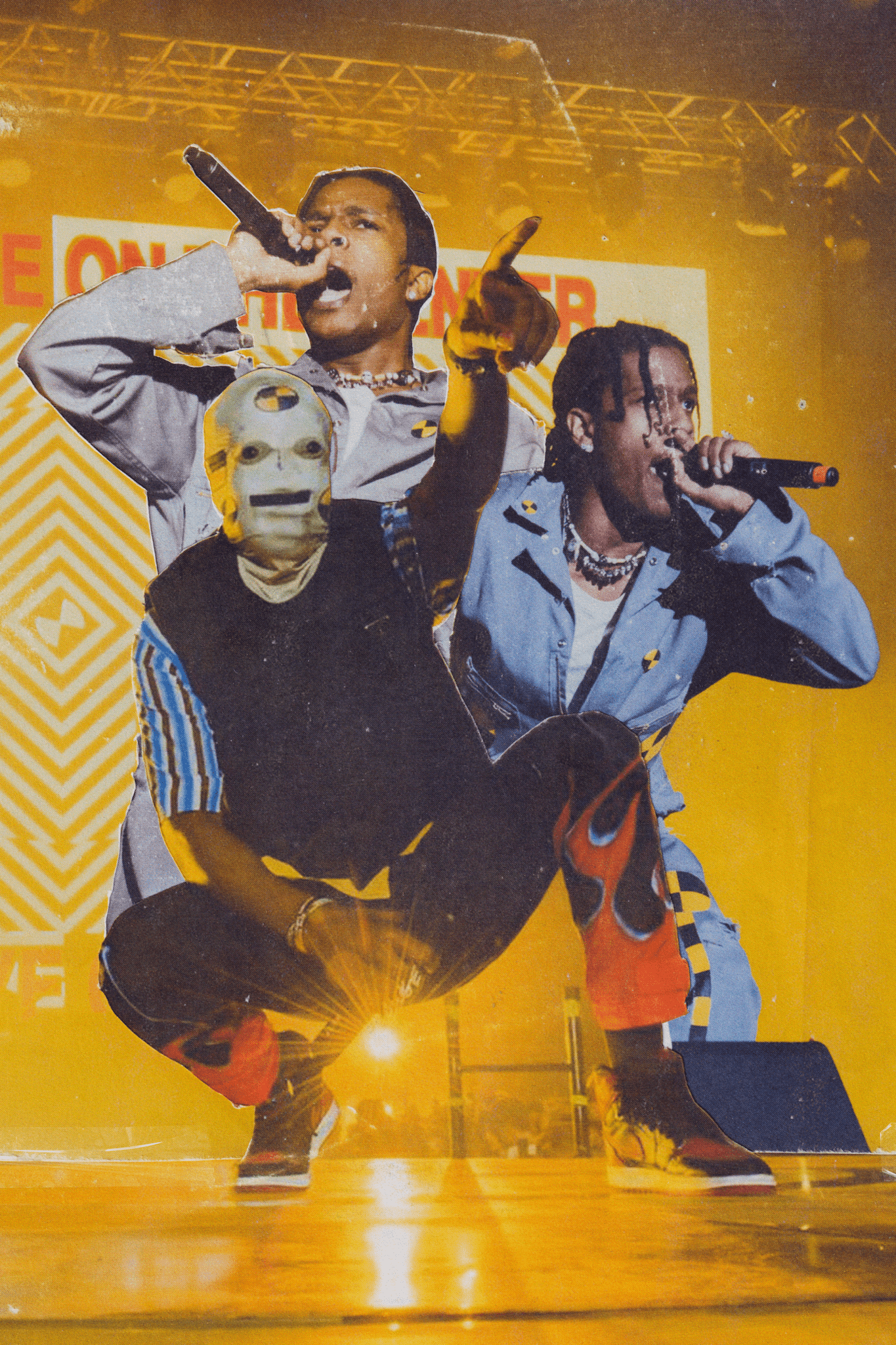 A$AP Rocky 'Pose' Poster - Posters Plug