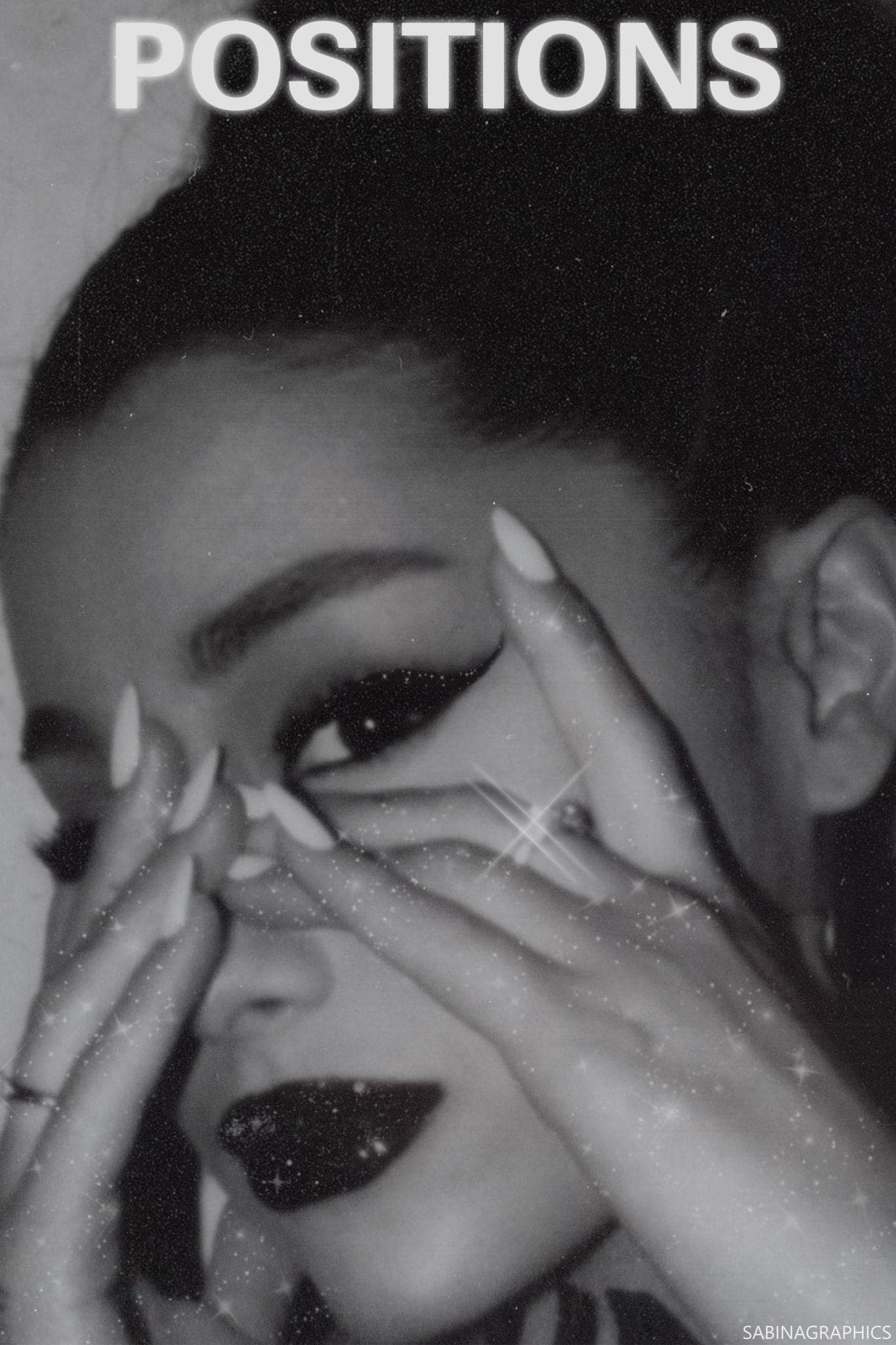 Ariana Grande 'Positions Glitter' Poster - Posters Plug