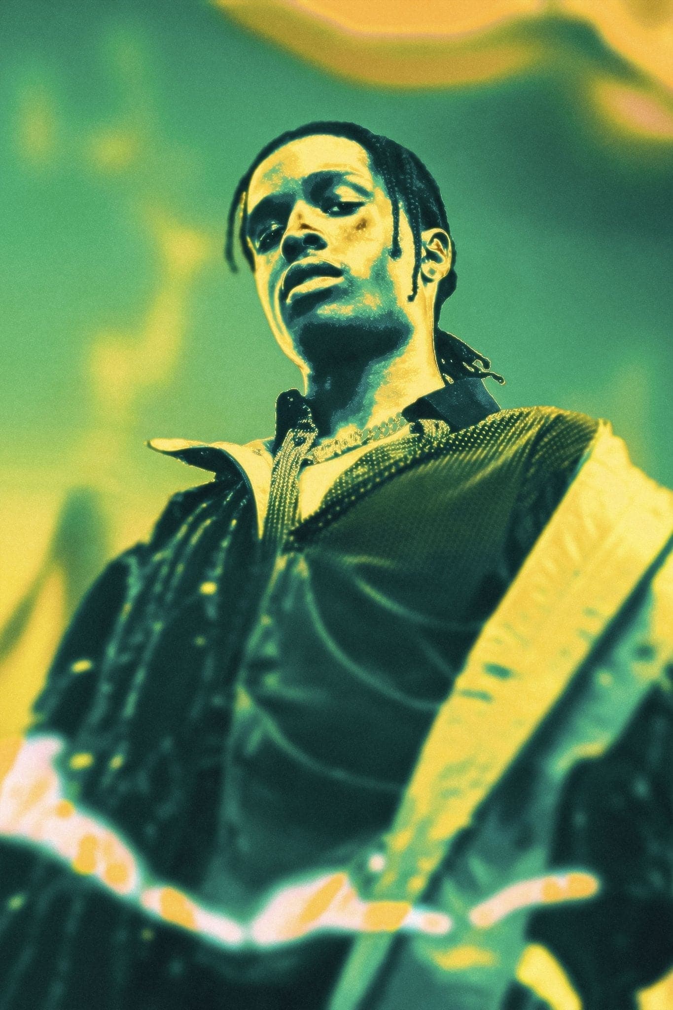 ASAP Rocky 'Green Haze' Poster - Posters Plug