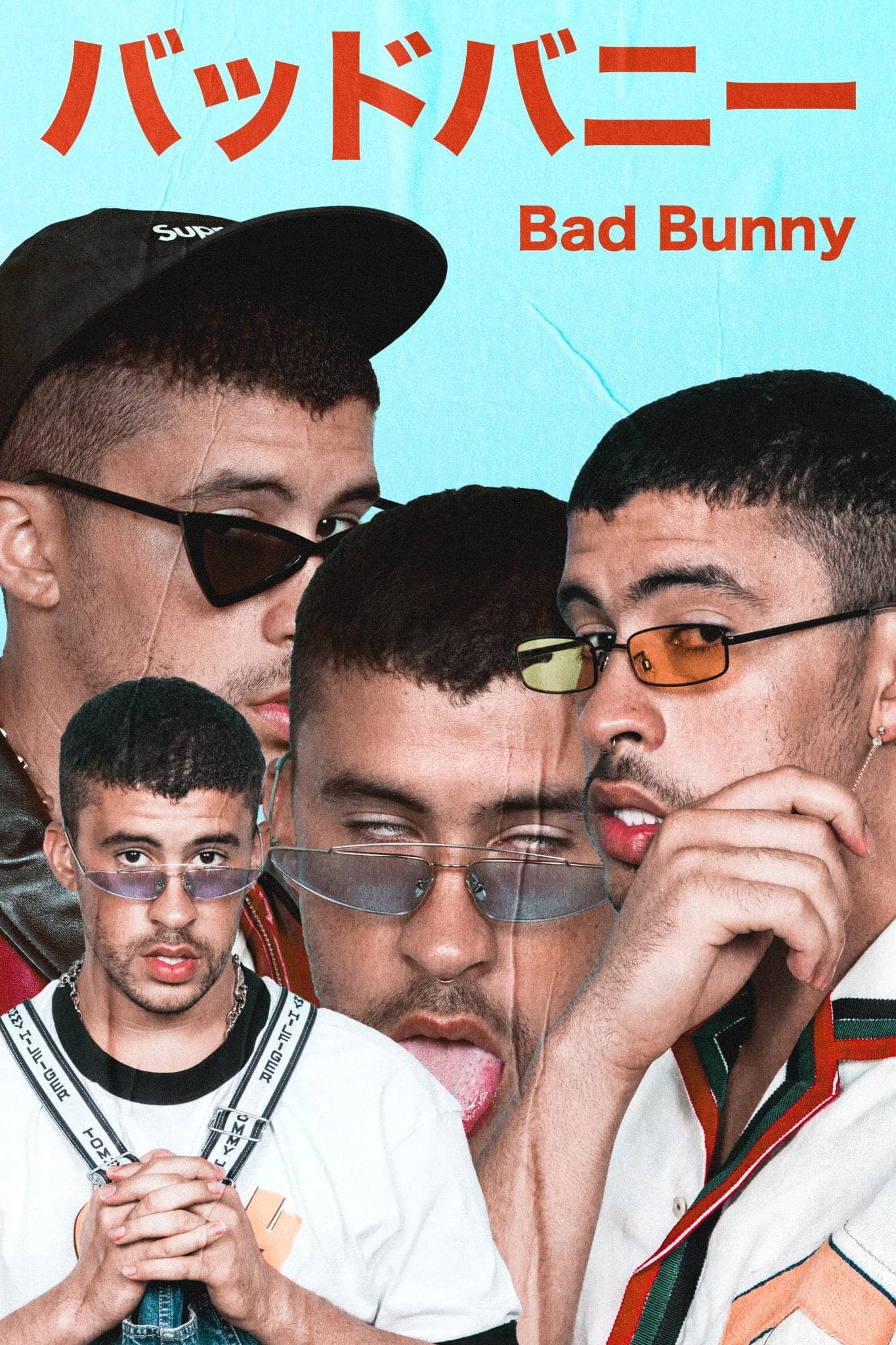 Bad Bunny 'Multiplied' Poster - Posters Plug