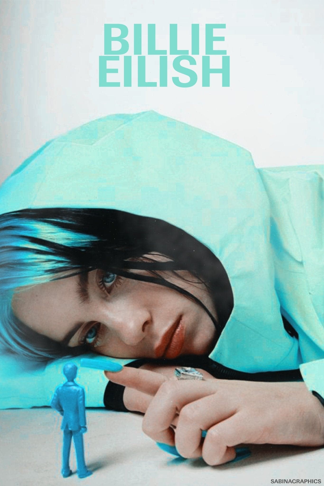 Billie Eilish 'BOOP' Poster - Posters Plug