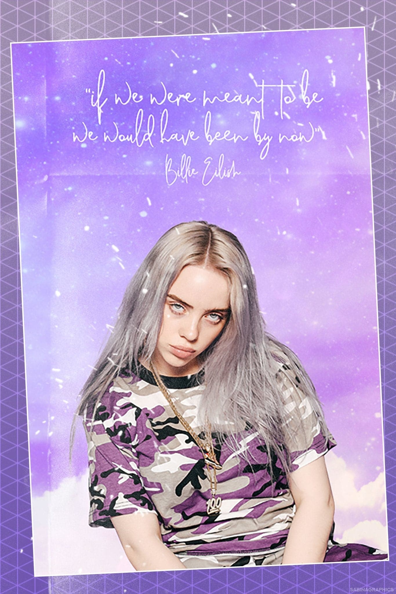 Billie Eilish ‘Would Have Been’ Poster - Posters Plug