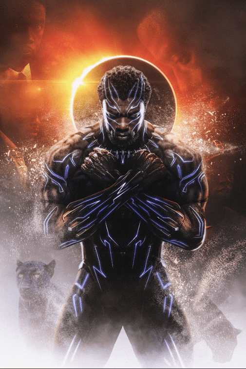 Black Panther 'Wakanda Forever' Poster - Posters Plug