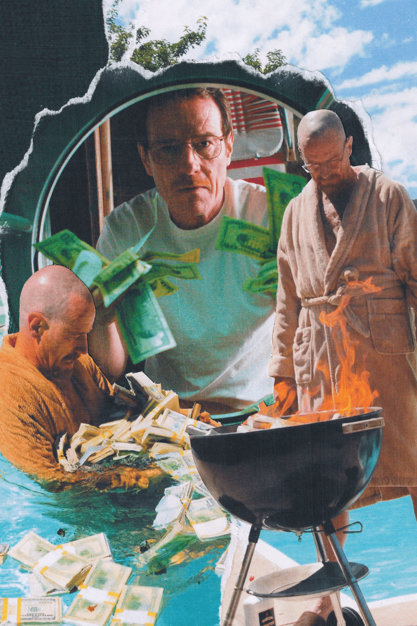 Breaking Bad 'Walter BBQ' Poster - Posters Plug