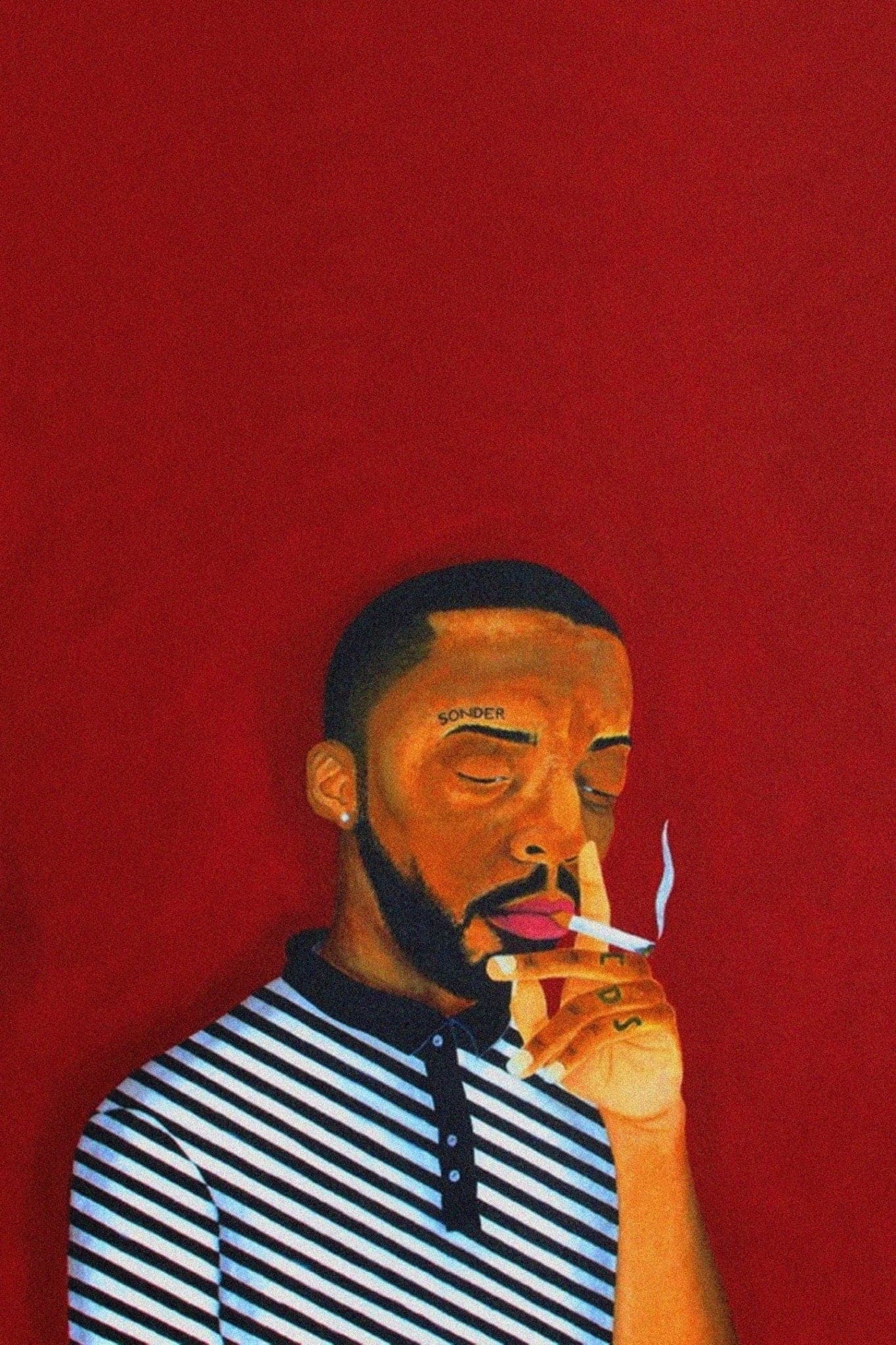 Brent Faiyaz ‘Sonder Son’ Painting Poster - Posters Plug