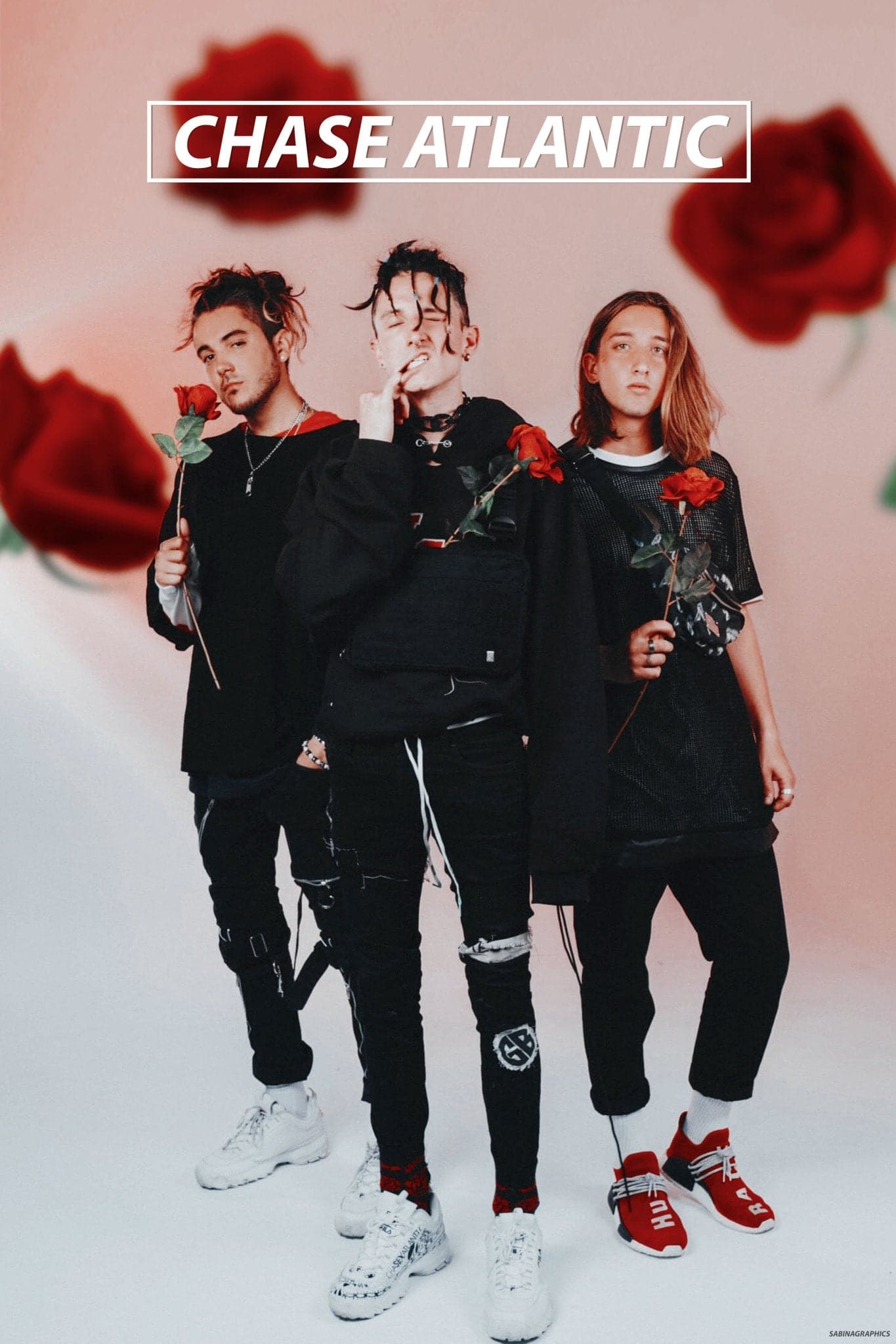 Chase Atlantic ‘3 Roses’ Poster - Posters Plug