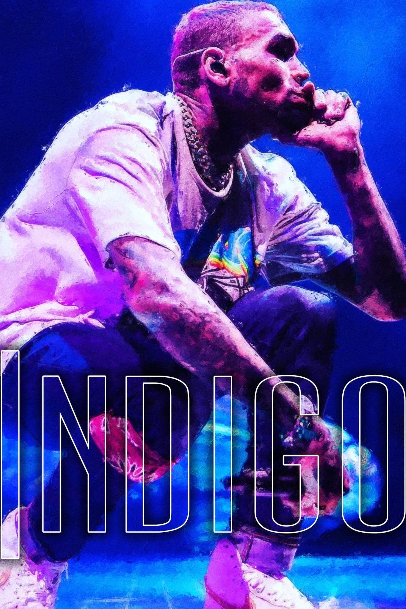 Chris Brown ‘Indigo’ Poster - Posters Plug