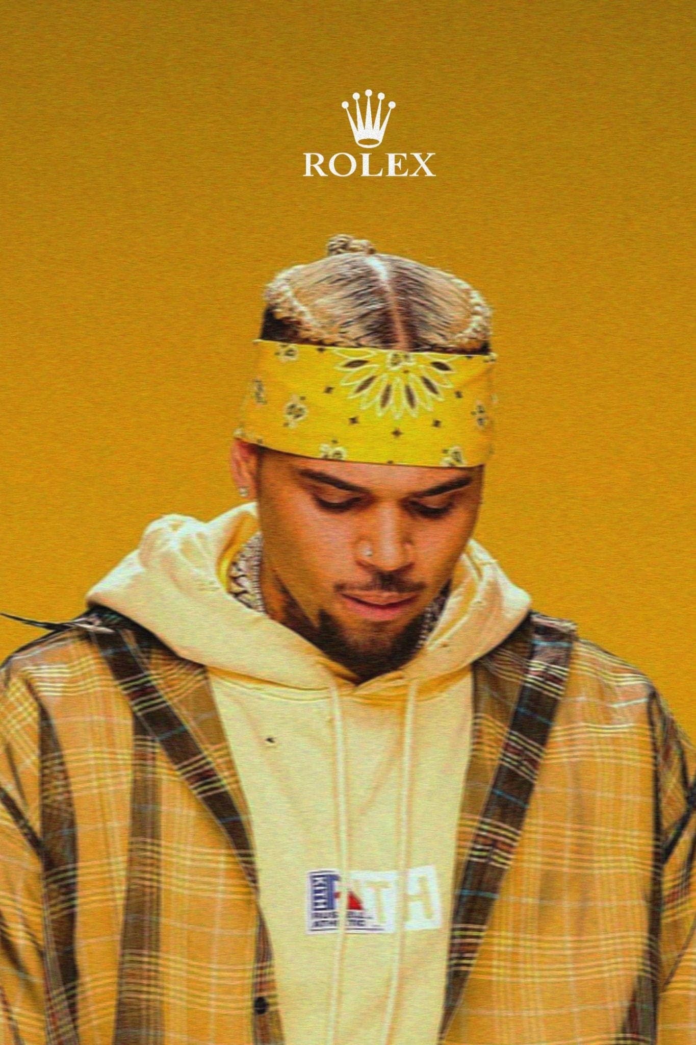Chris Brown ‘Rolex’ Poster - Posters Plug