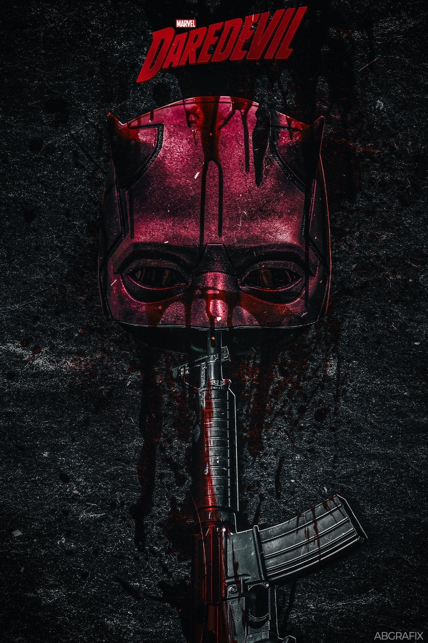 Daredevil 'Breaking Skulls' Poster - Posters Plug