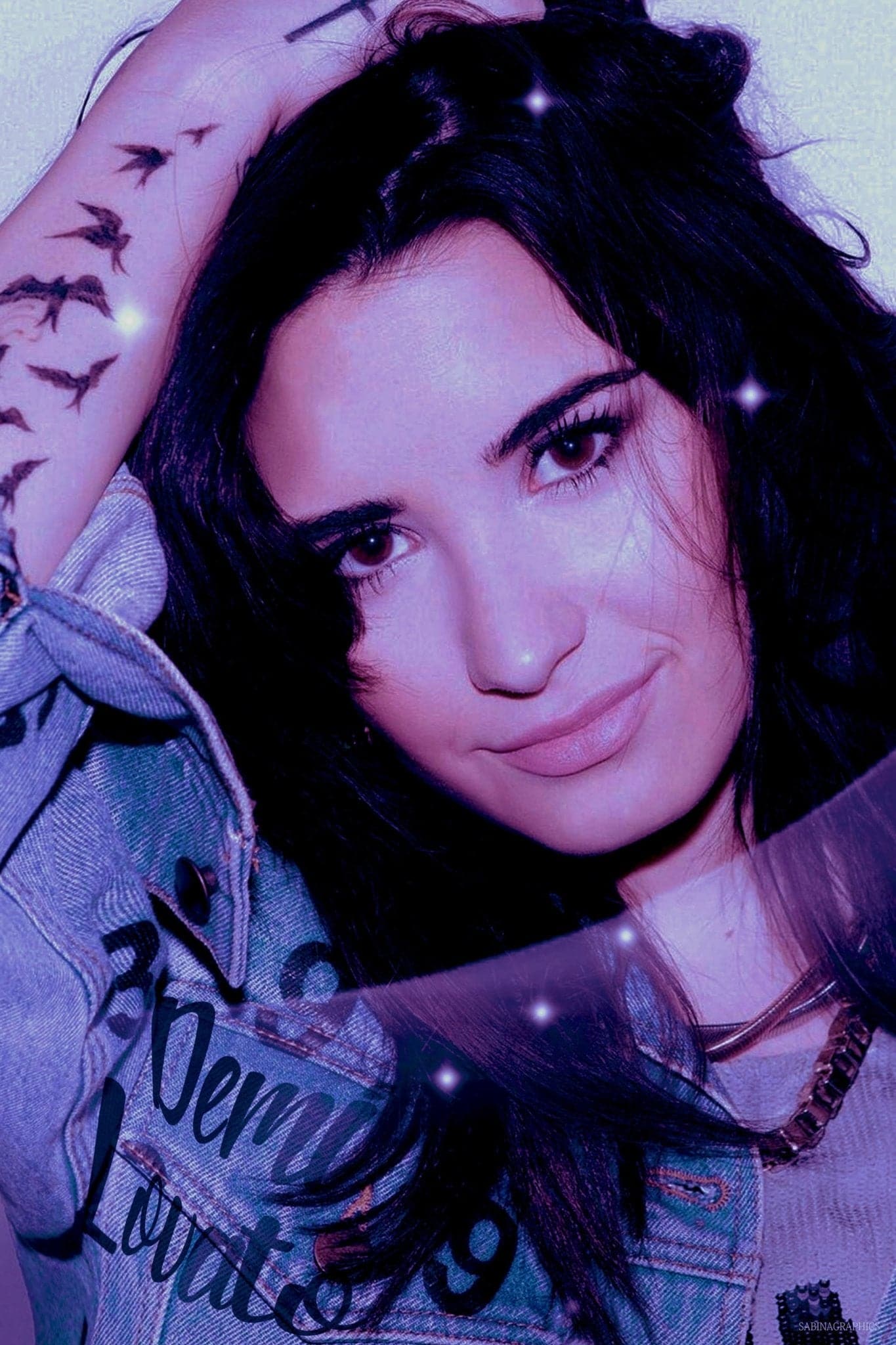 Demi Lovato 'Denim' Poster - Posters Plug