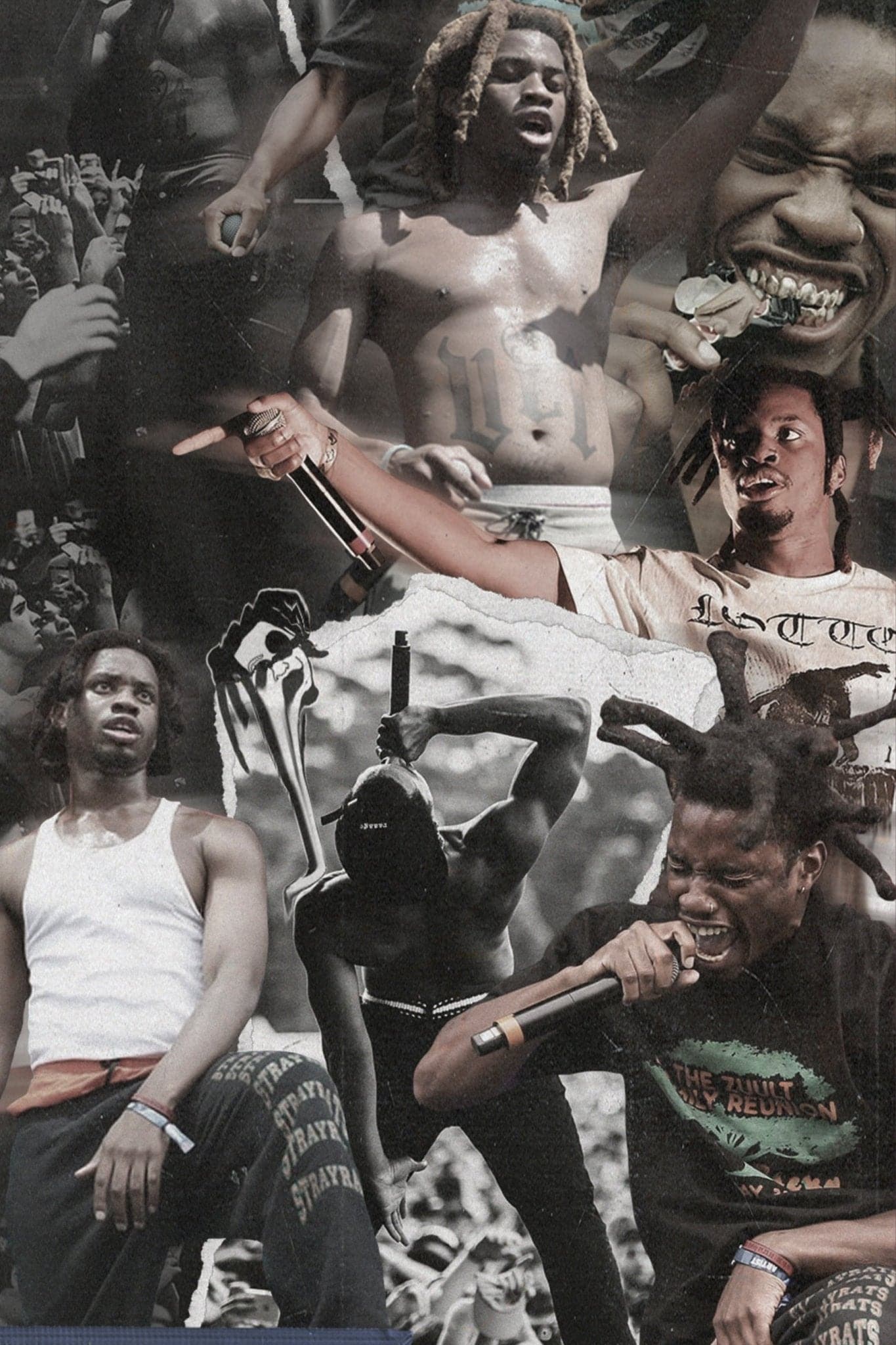Denzel Curry 'Collage' Poster - Posters Plug