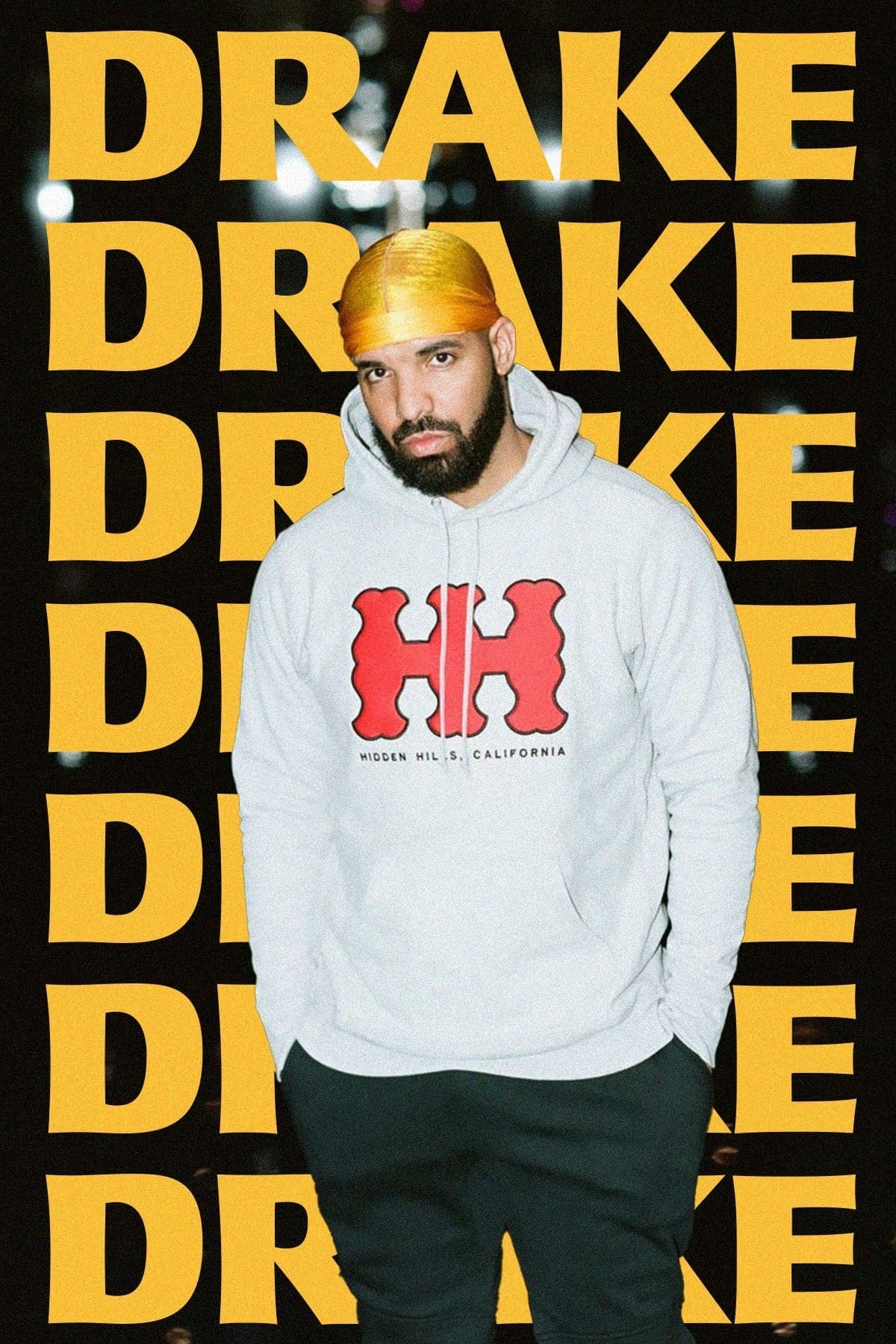 Drake 'Hidden Hills' Poster - Posters Plug