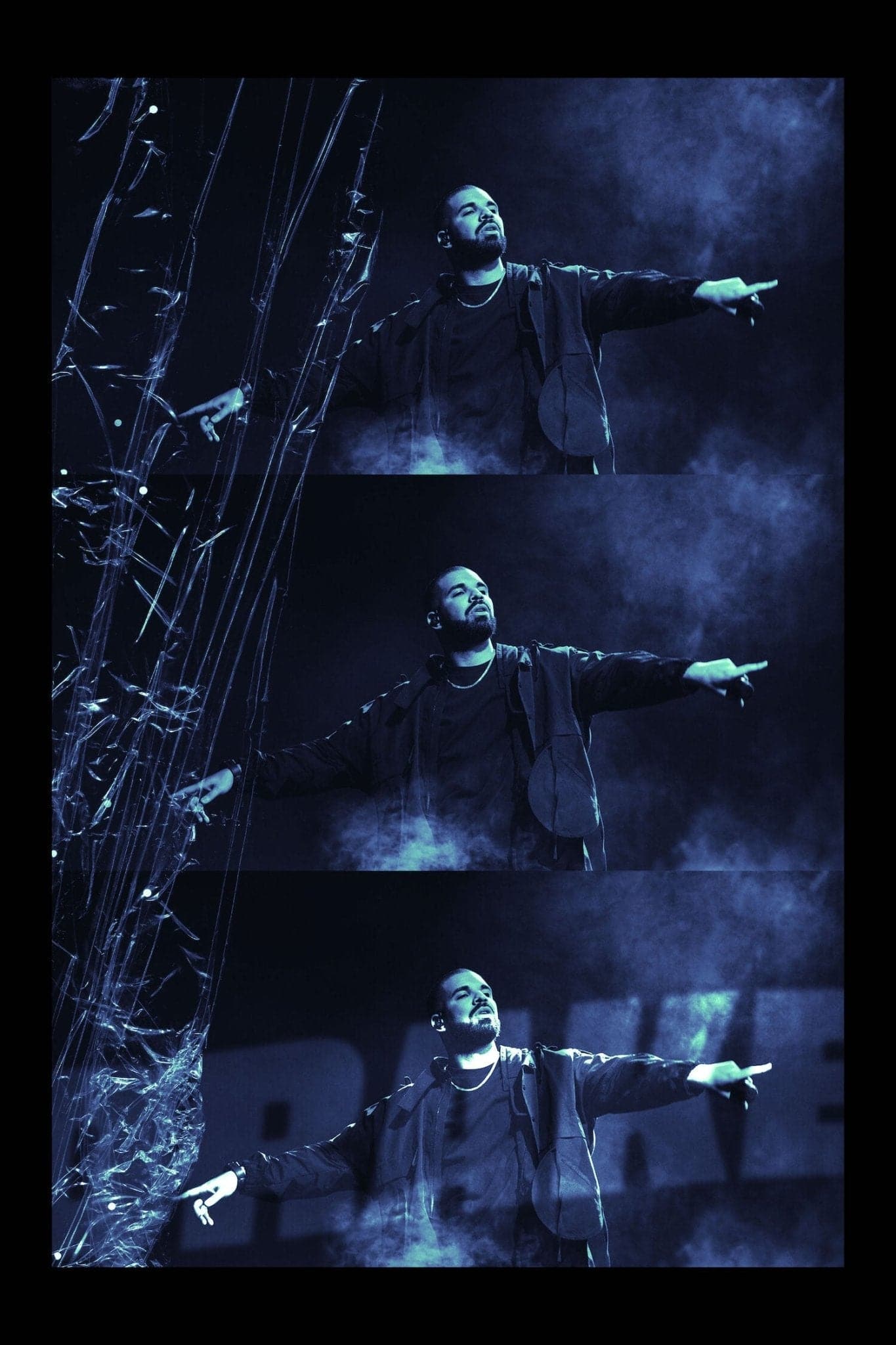Drake 'Trio' Poster - Posters Plug