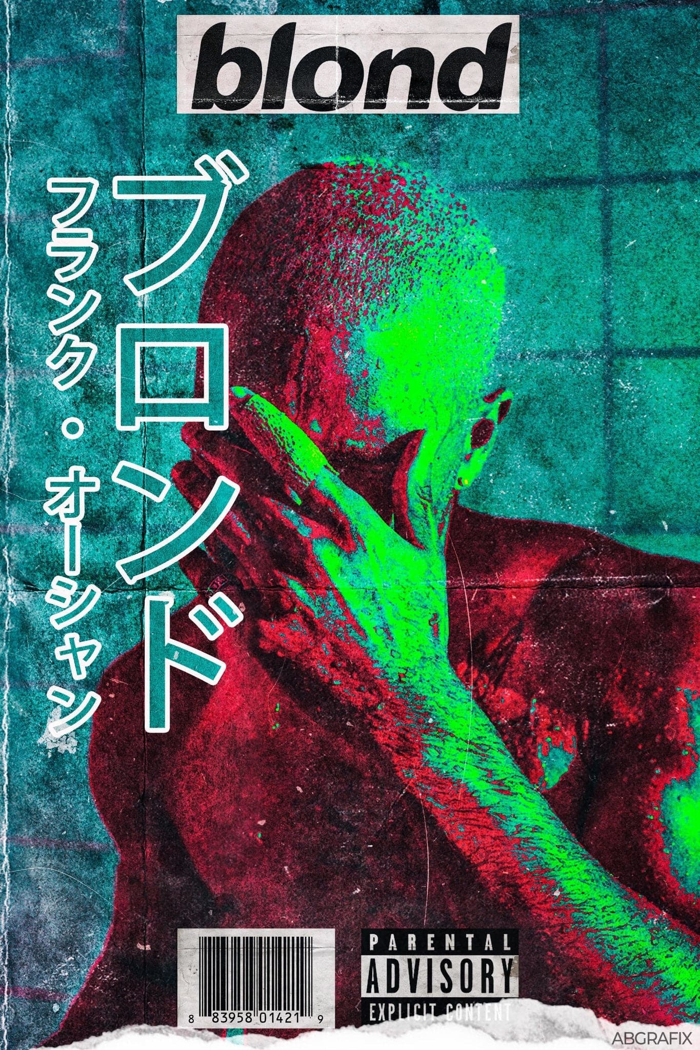 Frank Ocean ‘Blond Japanese’ Poster - Posters Plug