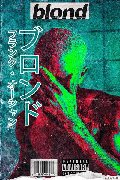 Frank Ocean ‘Blond Japanese’ Poster