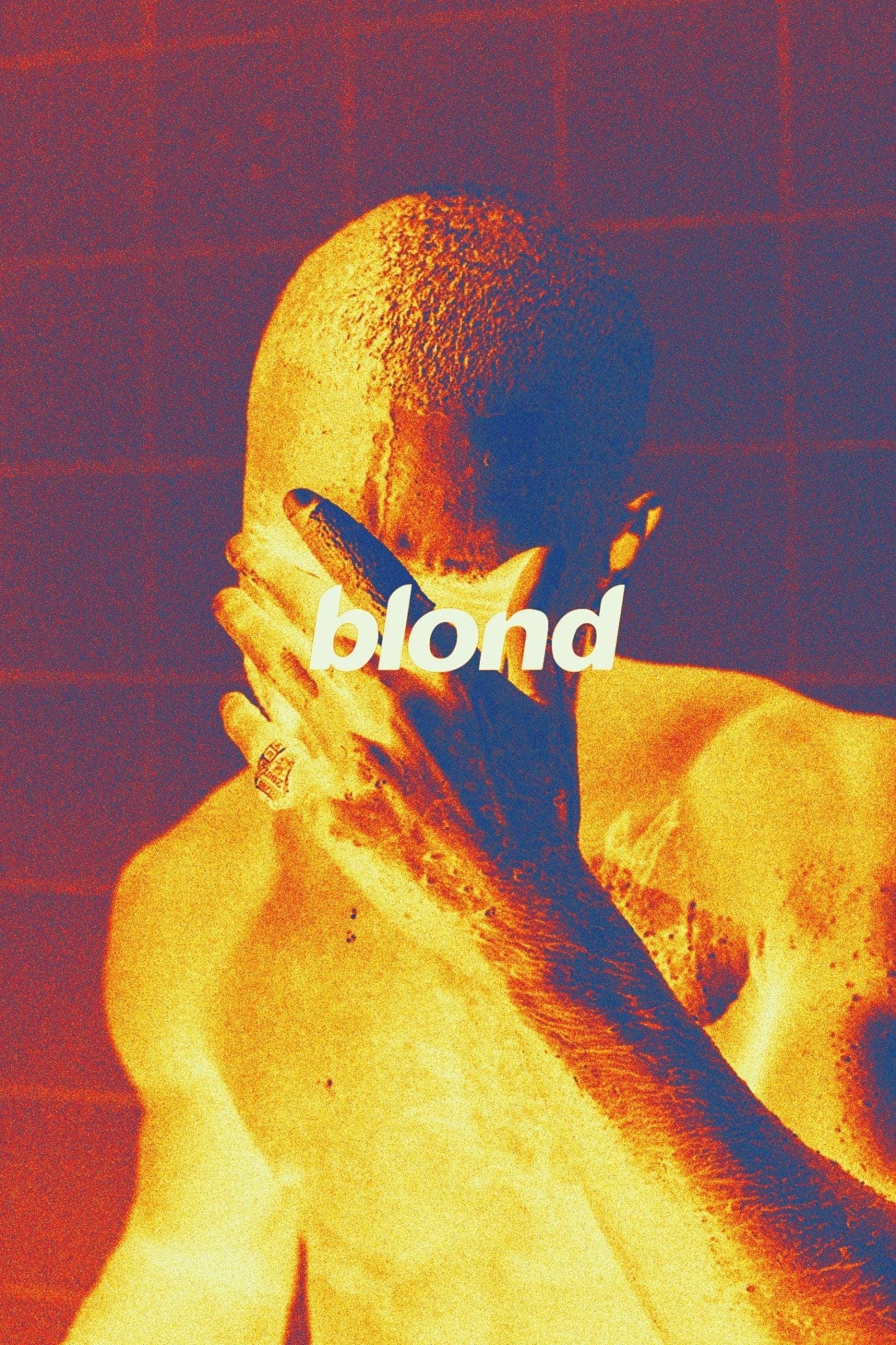 Frank Ocean ‘Blond Thermal Cover Concert’ Poster - Posters Plug