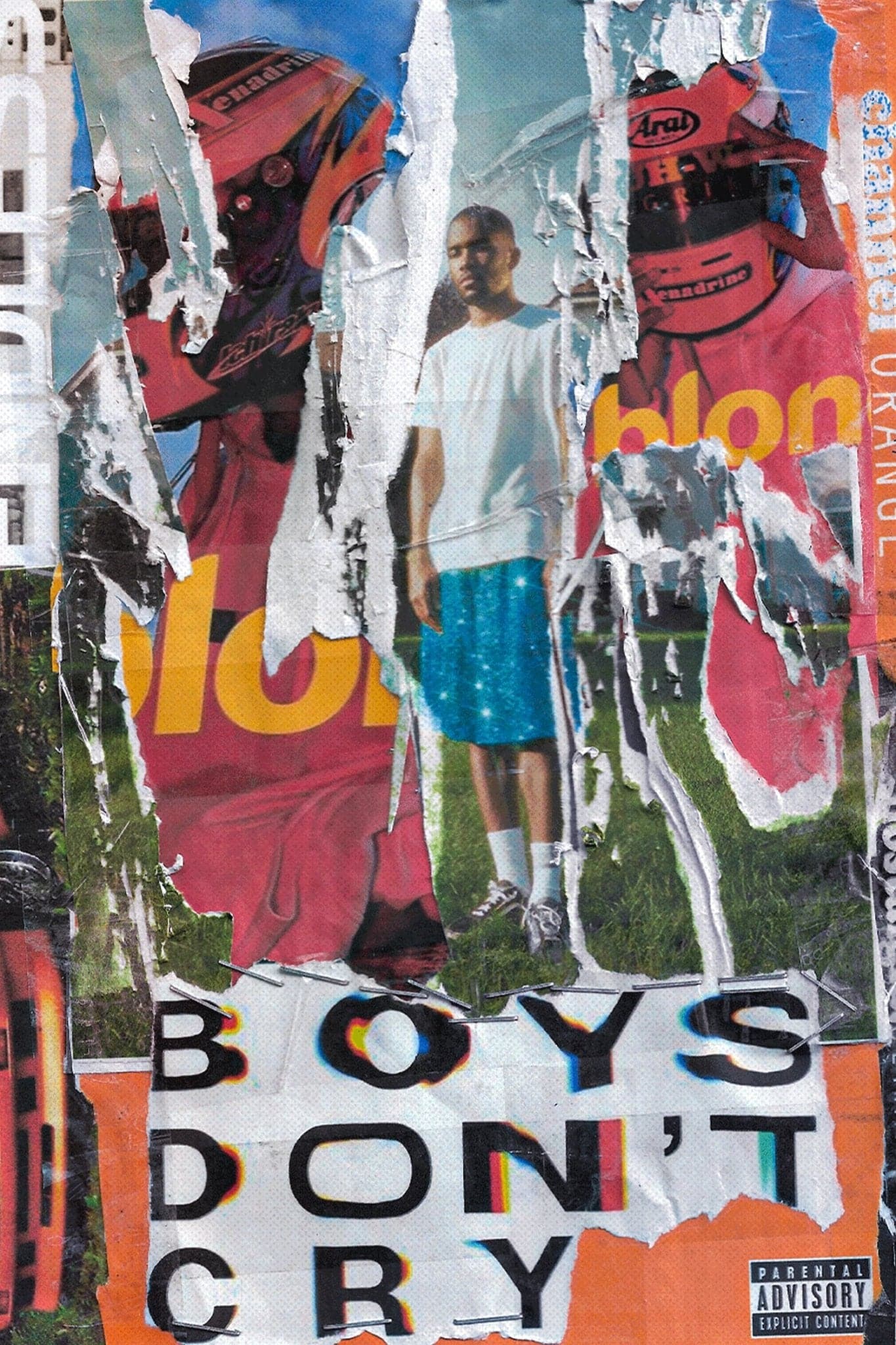Frank Ocean 'Blonde' Collage Poster - Posters Plug
