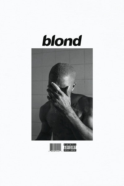 Amazon.com: Inkvo Frank Ocean Poster Blond, Album Cover